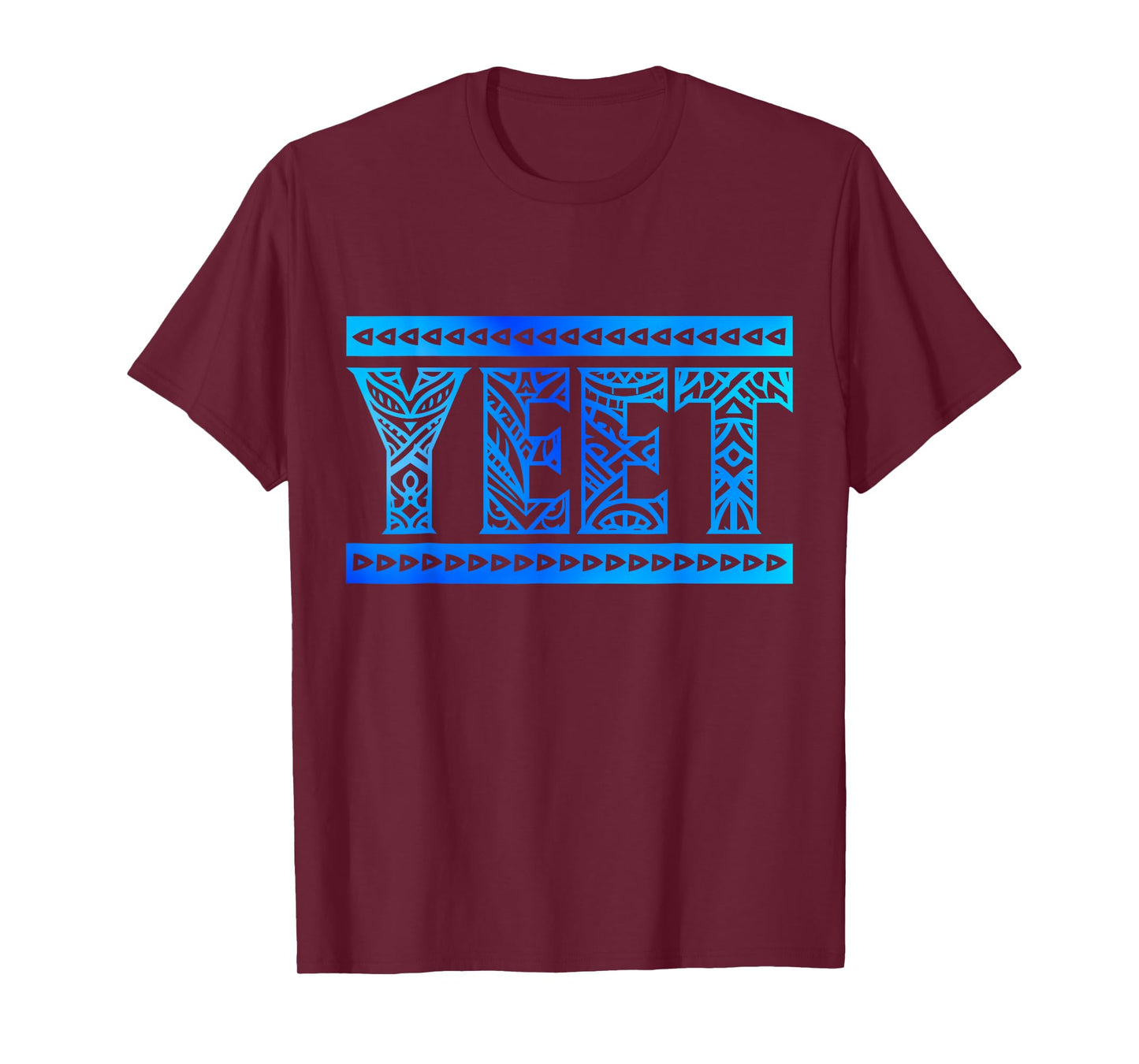 Yeet Tribal Art Funny Quote for Men Boys Kids Women Youth T-Shirt
