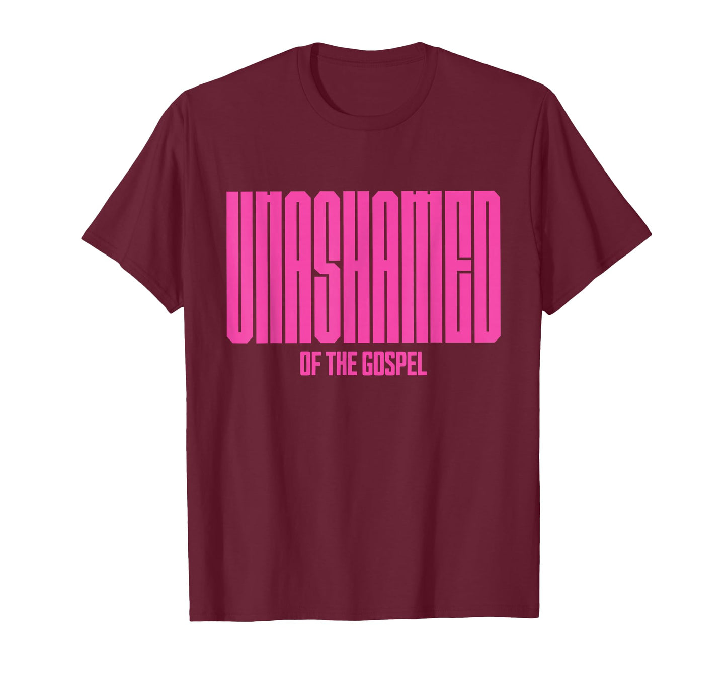 Unashamed of the Gospel Christian Faith bible Romans 1:16 T-Shirt