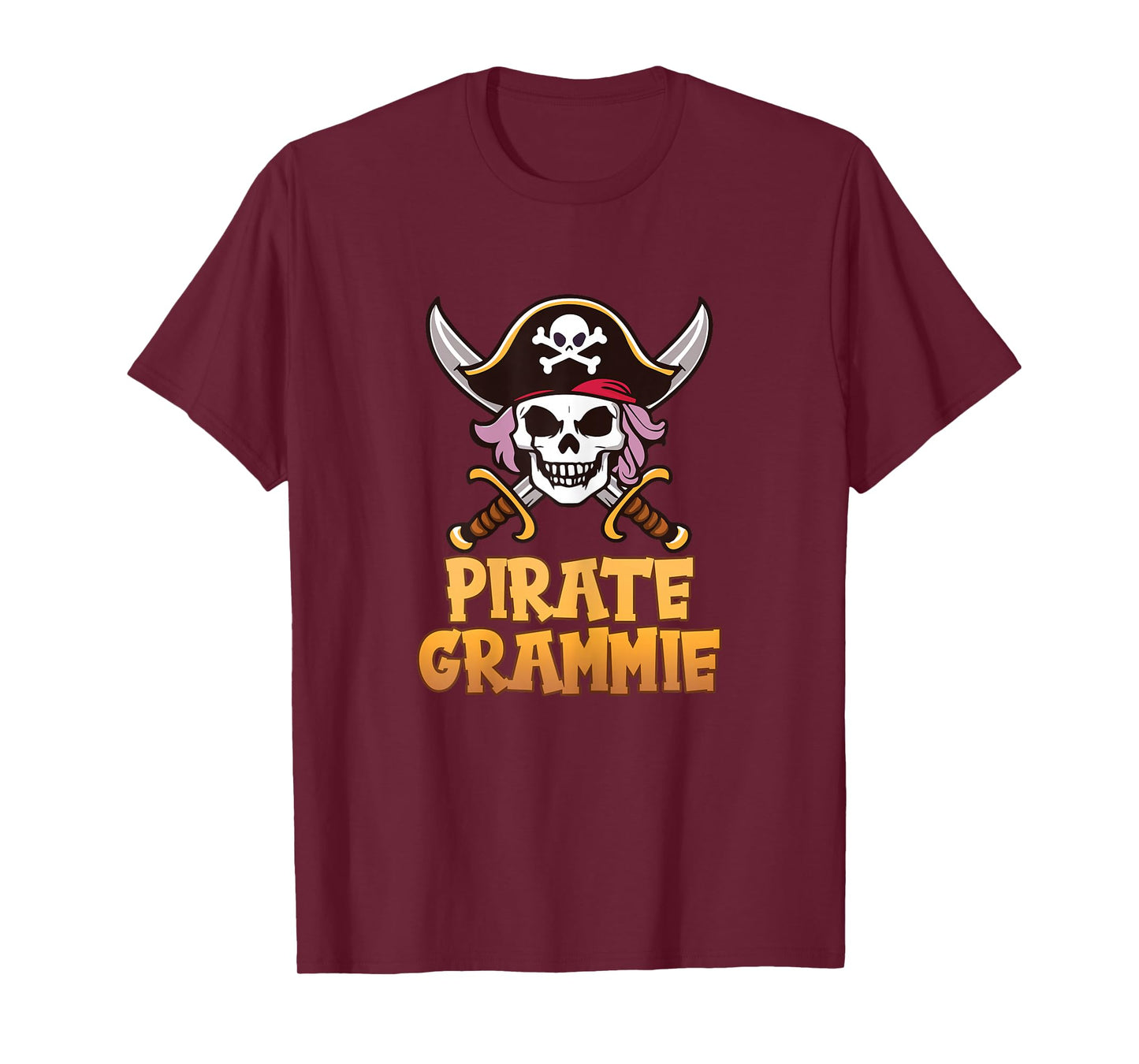 Pirate Grammie Funny Captain Grandma Halloween Costume T-Shirt
