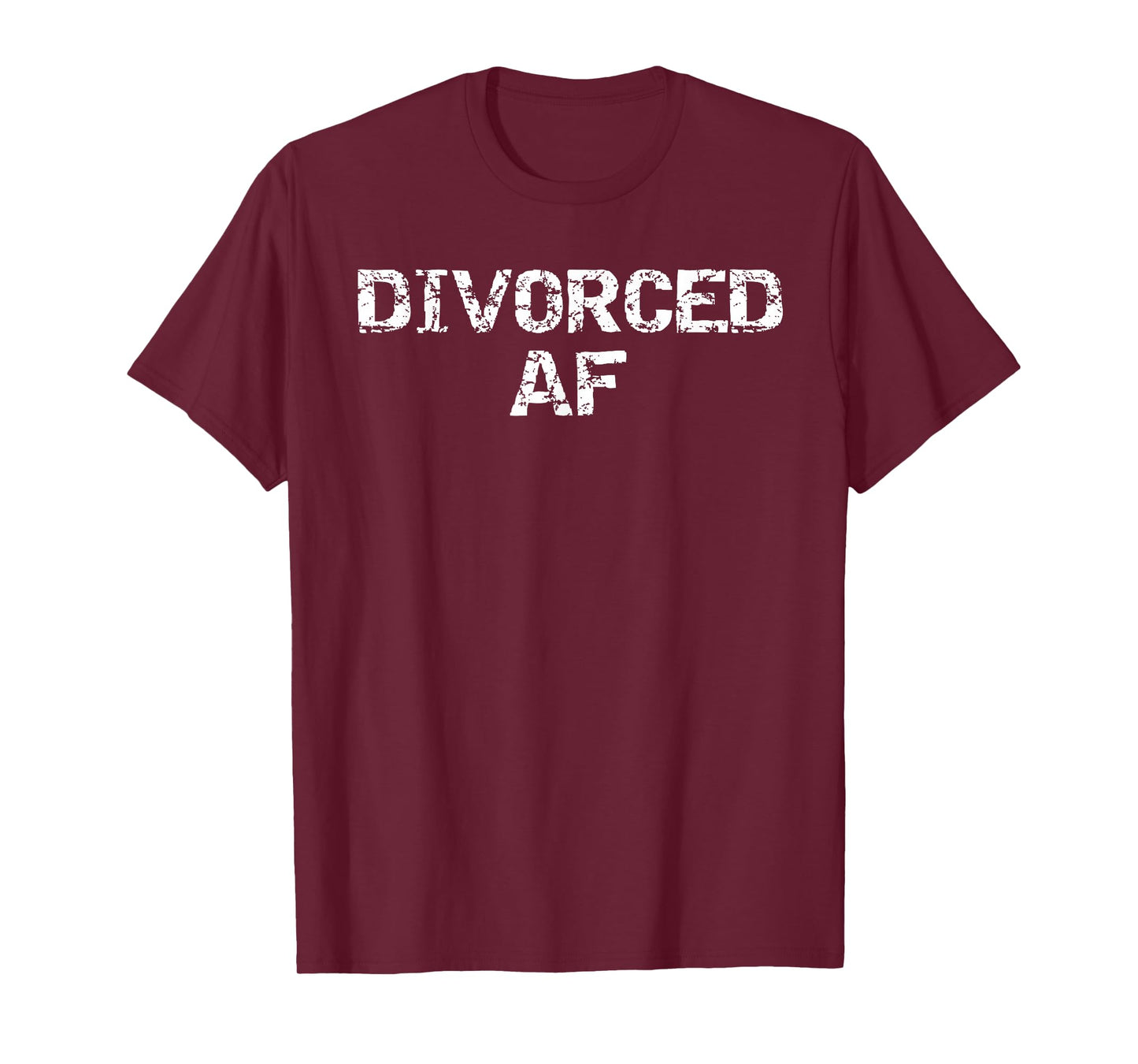 Funny Divorce Gag Gift for Men Happy Celebration Divorced AF T-Shirt