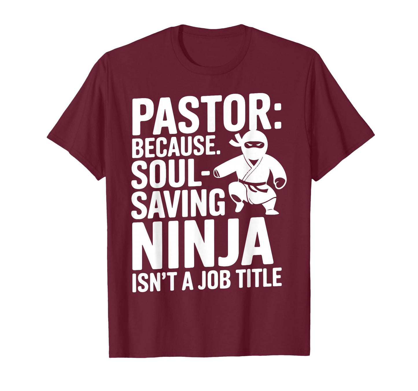 Funny Pastor Humor Christian Faith Leadership Joke T-Shirt