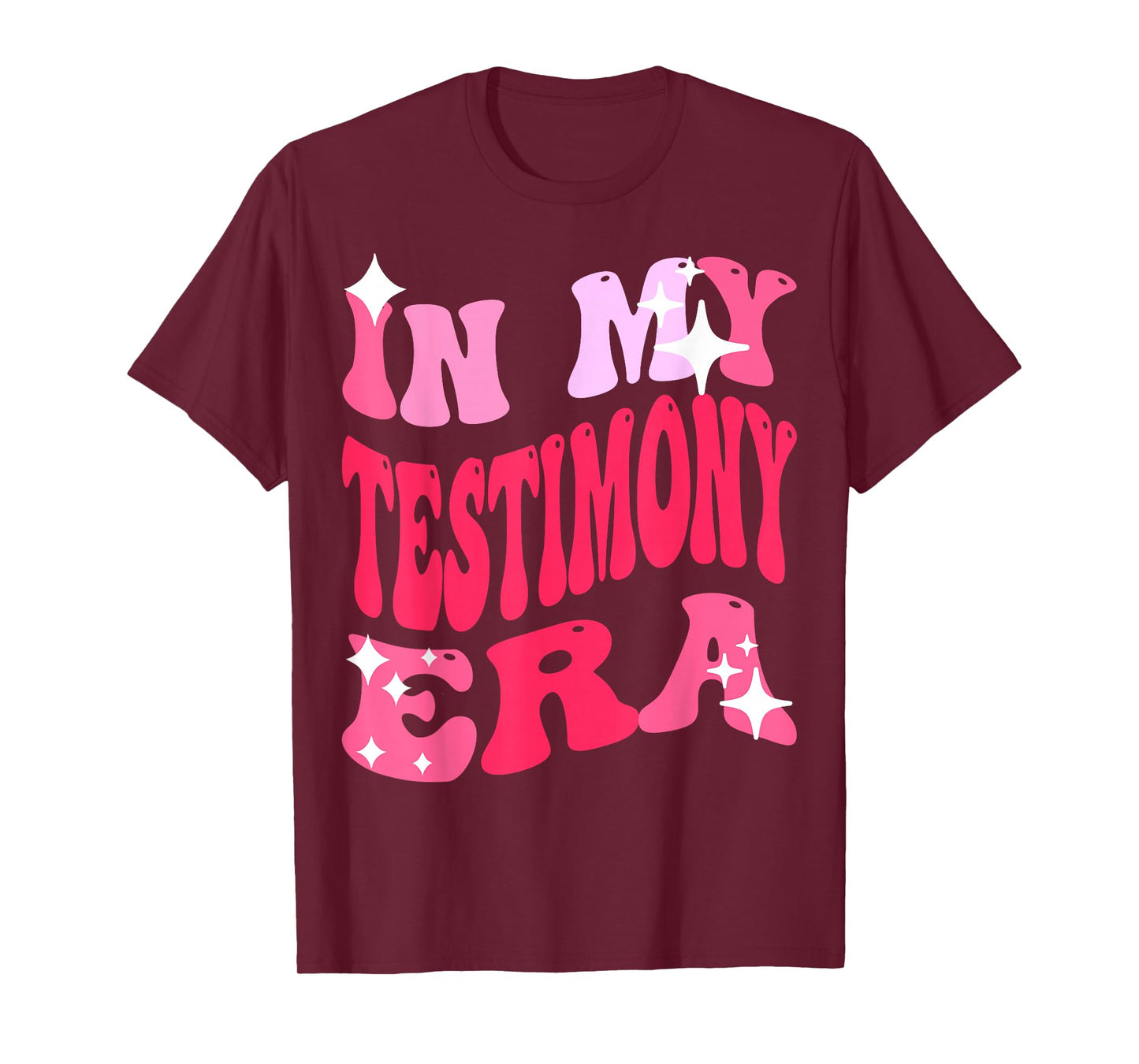 in My Testimony era Christian Faith T-Shirt