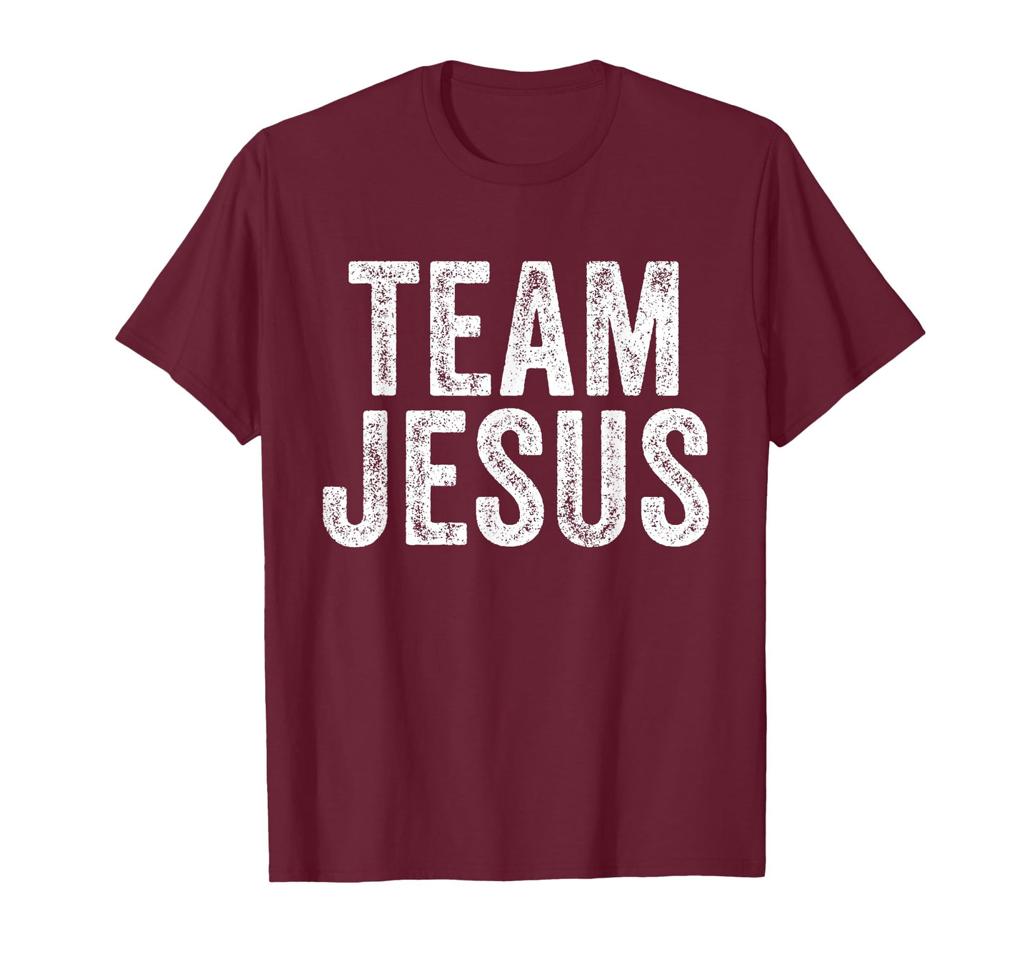 Team Jesus Religious Christian Believer Faith Christ Vintage T-Shirt