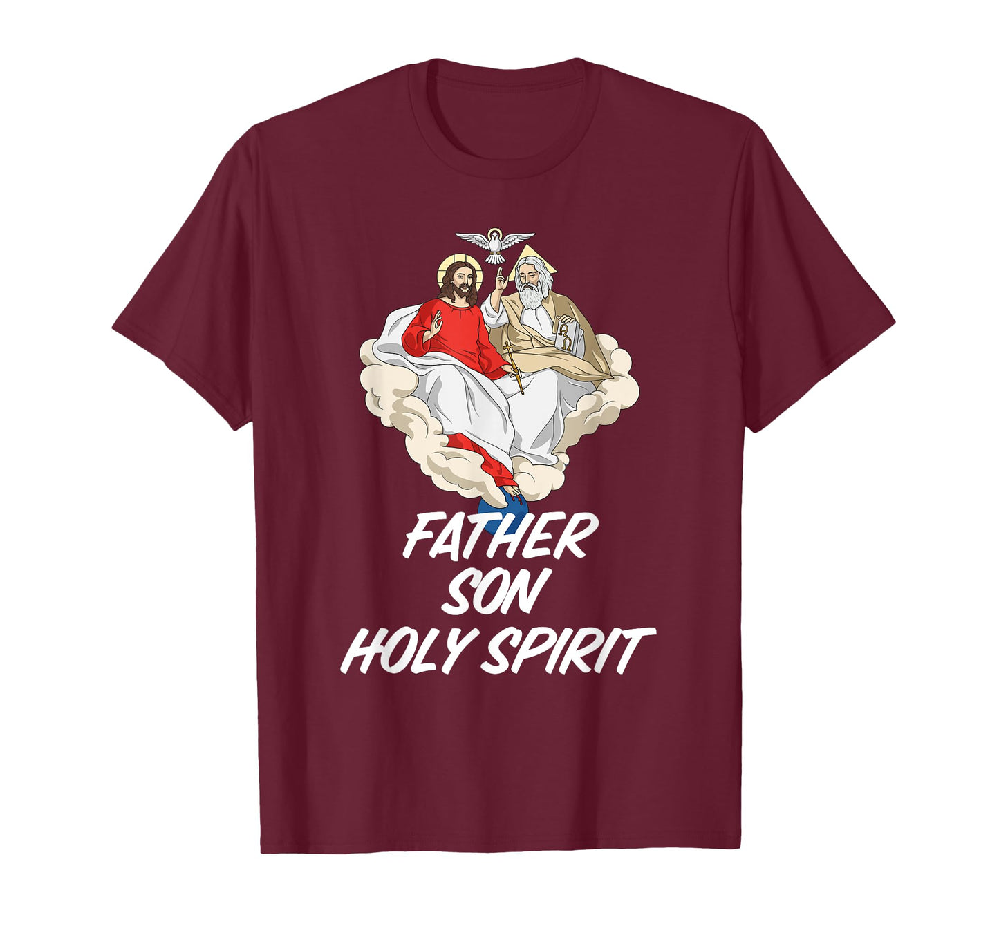 Holy Trinity Father Son and Holy Spirit Catholic T-Shirt