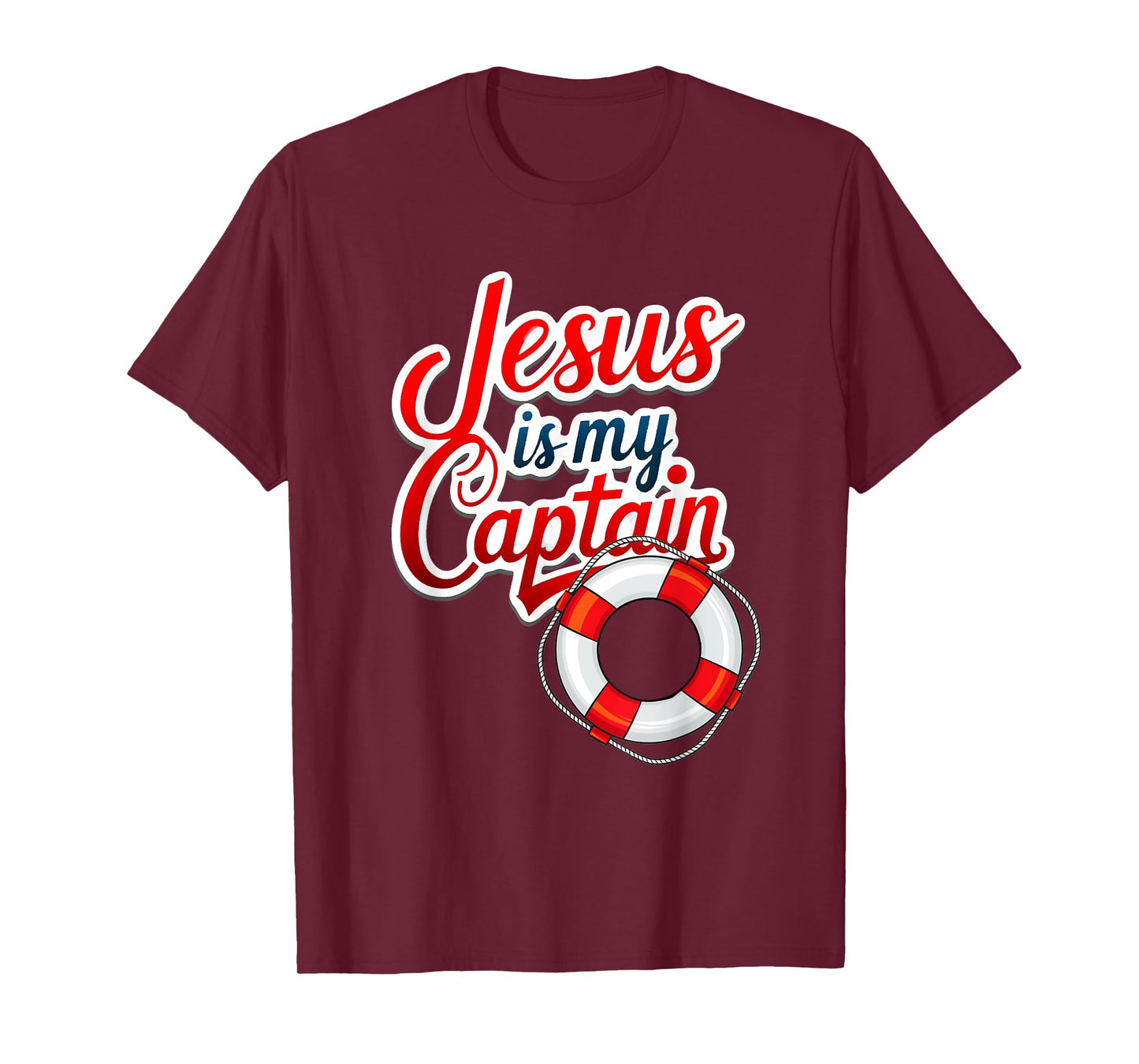Jesus is my Captain T-Shirt