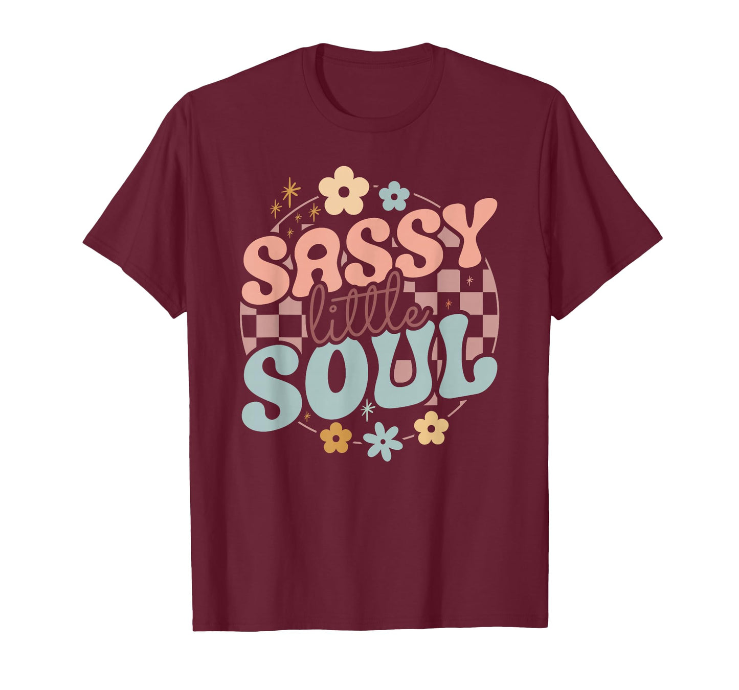 Sassy Little Girl Soul Funny Groovy sayings T-Shirt