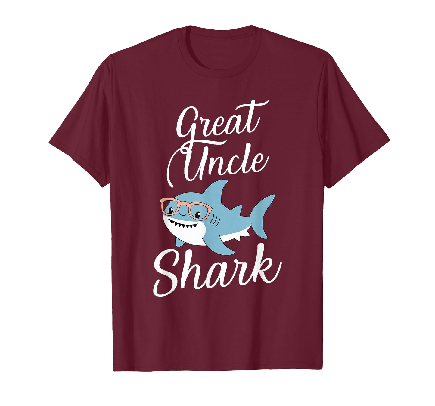 Great Uncle Shark Funny Matching Family T-Shirt
