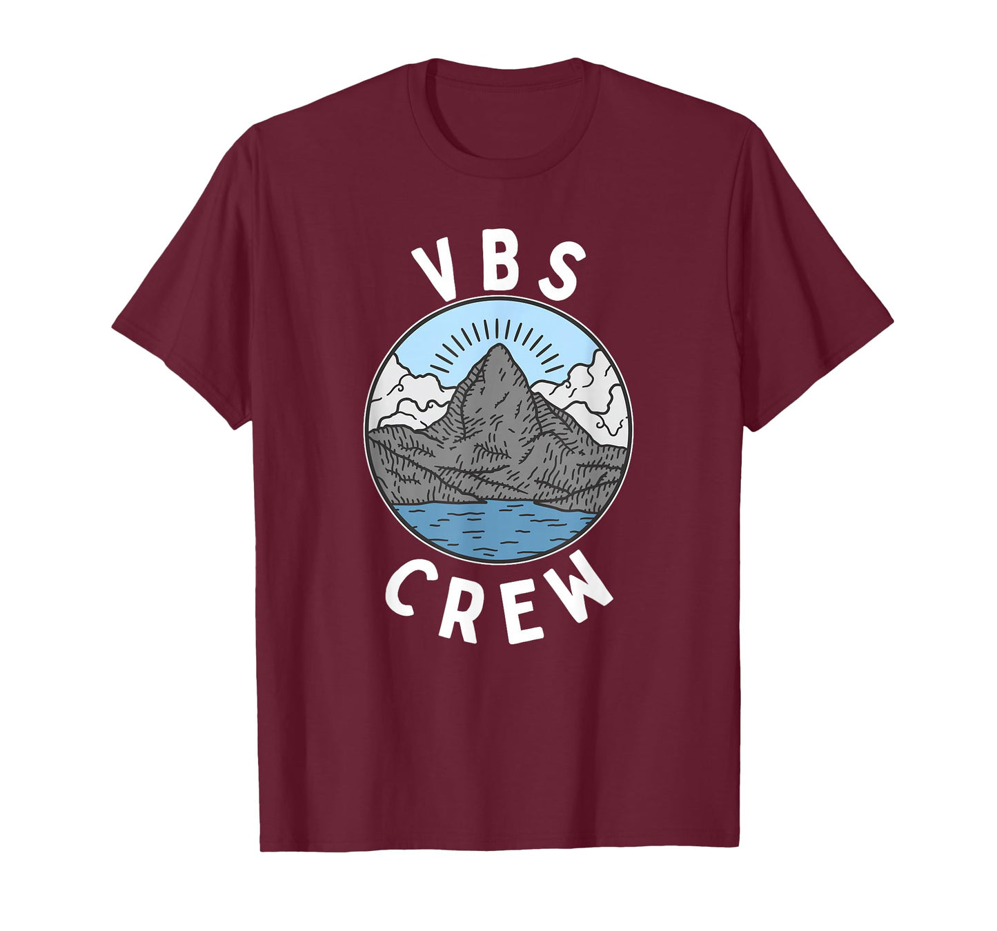 I Love VBS 2026 Crew Vacation Bible School Lake Mountain T-Shirt