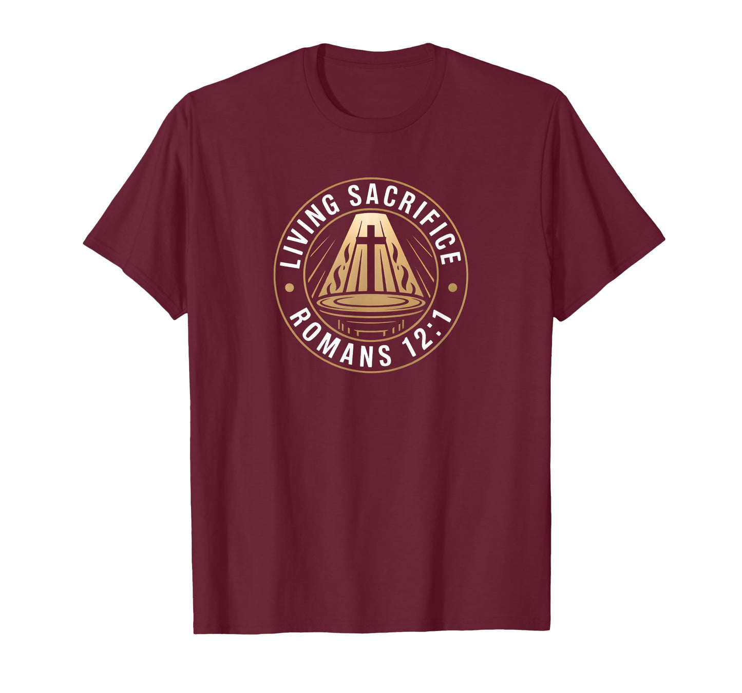 Renewal and Transformation Romans12:1 Christian Bible Verse T-Shirt
