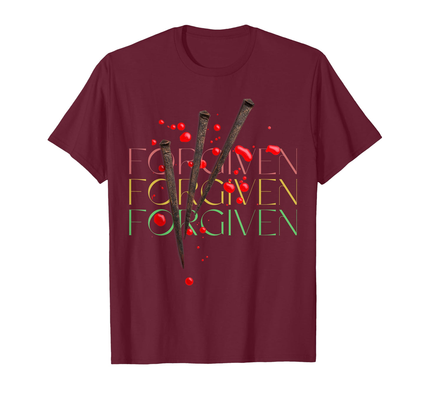 Forgiven,Love Jesus T Shirt T-Shirt