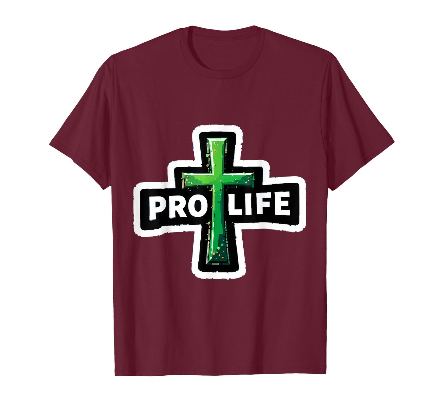 Christian Pro Life Cross Activist Believer Jesus Christ God T-Shirt