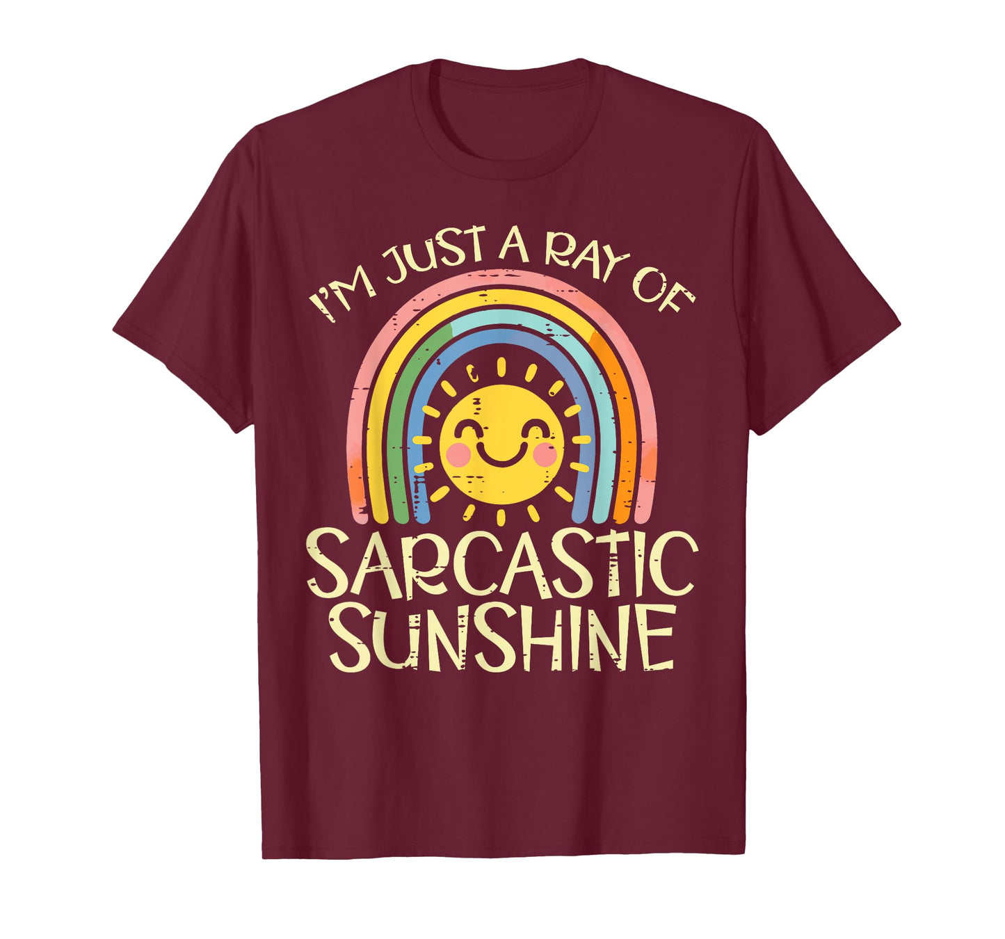 Im Just Ray Sarcastic Sunshine Funny Saying Groovy Women T-Shirt