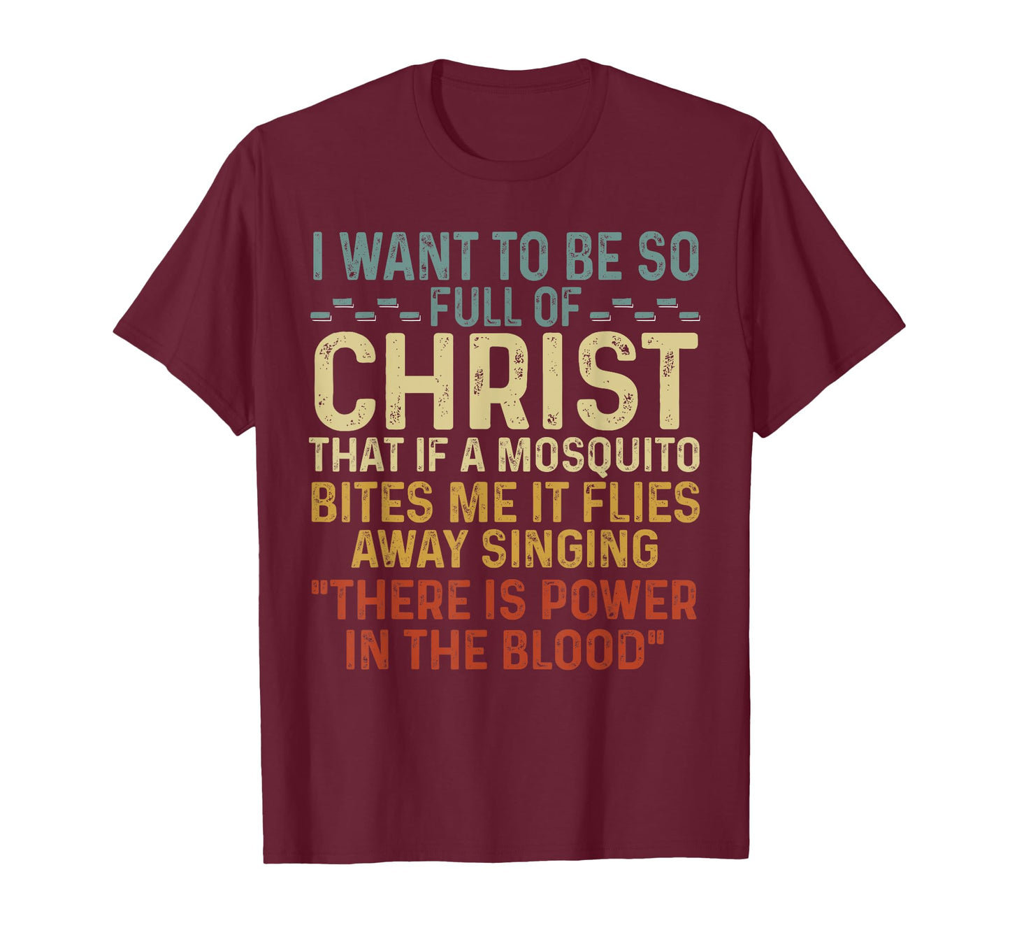 Retro Christian Religious Servant Of God Faithful Jesus T-Shirt