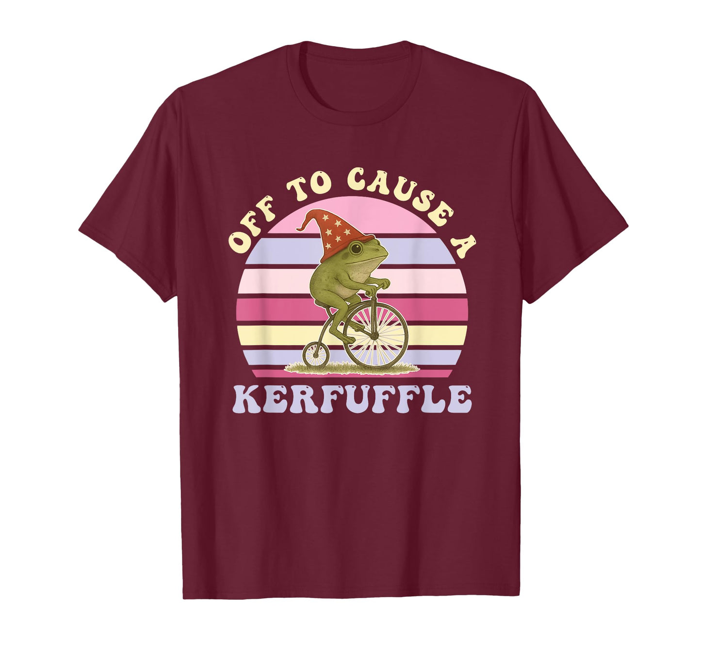 Off To Cause A Kerfuffle Design T-Shirt