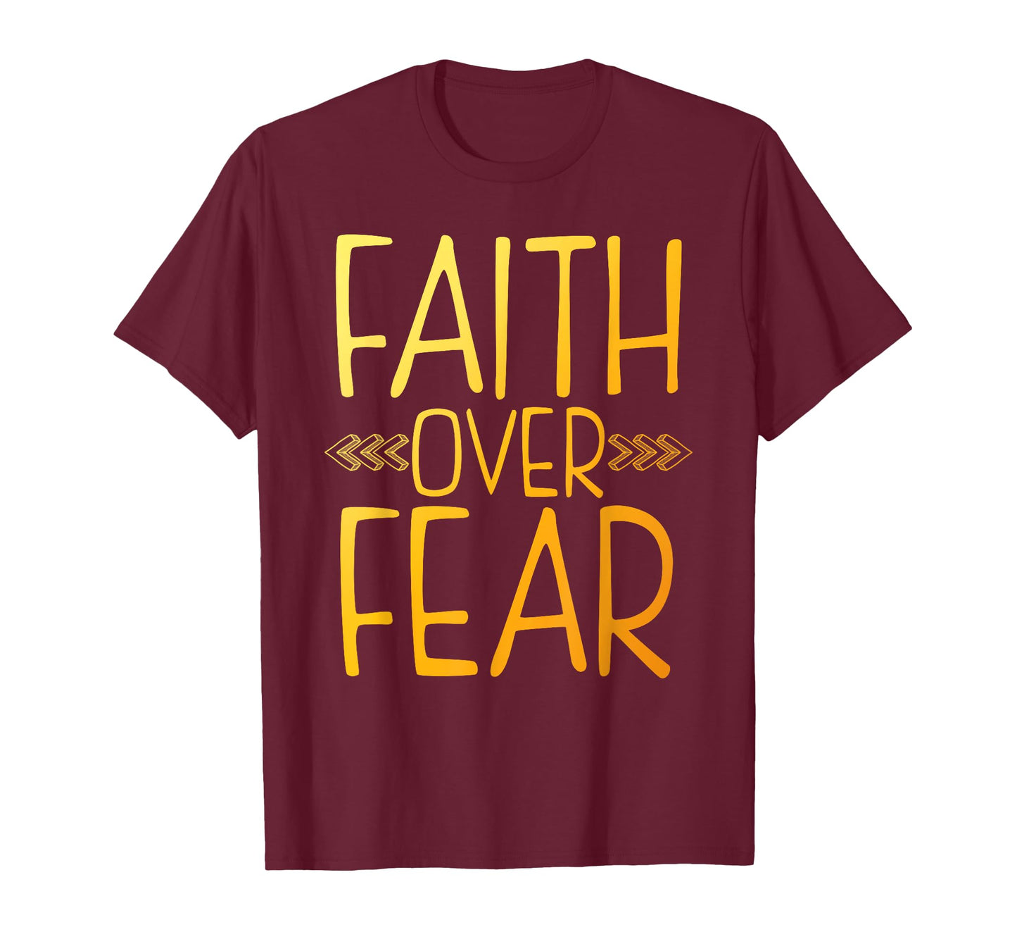 Cute Faith Art For Men Women Kids Religious Christian Faith T-Shirt