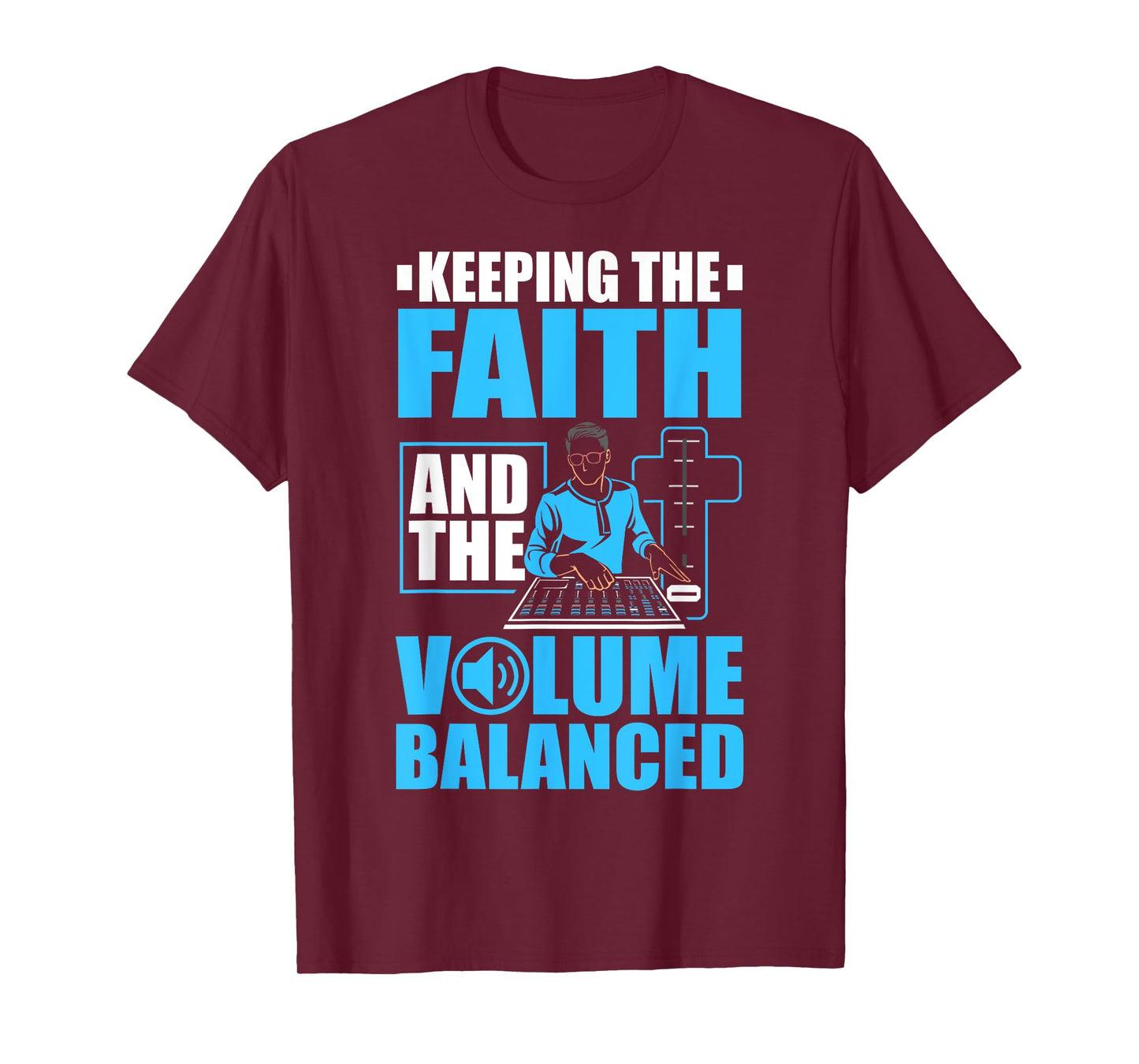 Recording Engineer Audio Church Sound Tech Church Sound Guy T-Shirt