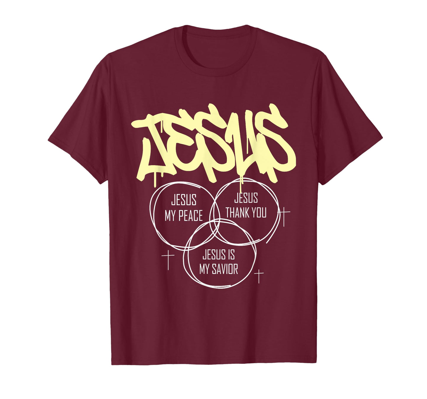 Christian Faith Jesus God Bible Spiritual Church Gift T-Shirt