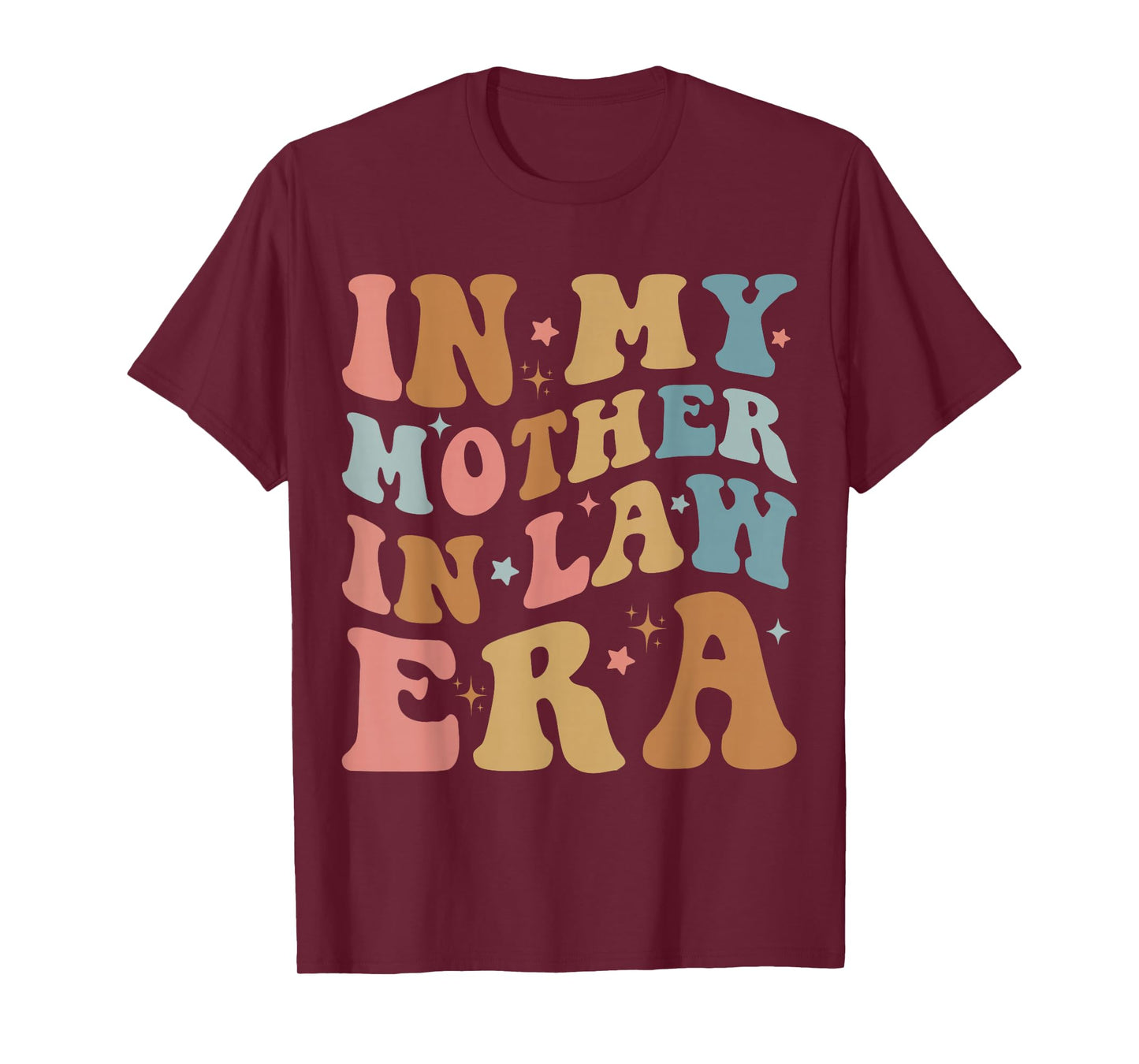 In My Mother in Law Era Retro Groovy Mother-in-Law T-Shirt