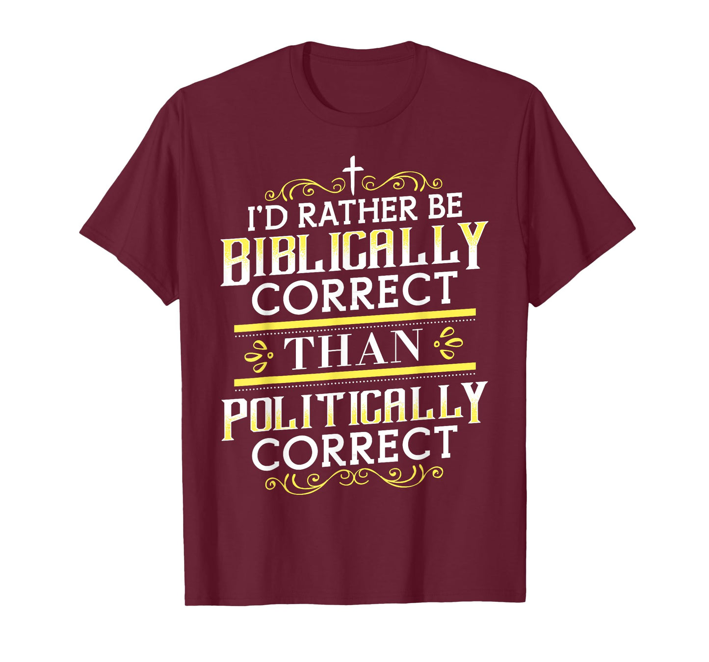 Bible reader T-Shirt - Biblically correct than Politically c