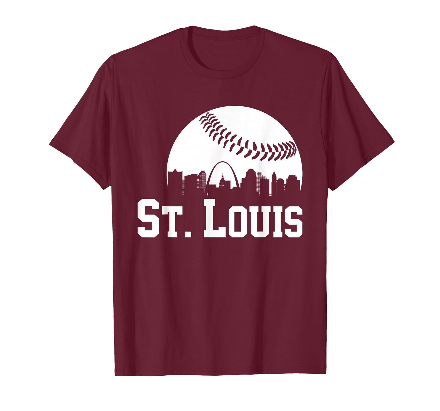 St. Louis City Skyline MO State Missouri Cityscape St Louis T-Shirt