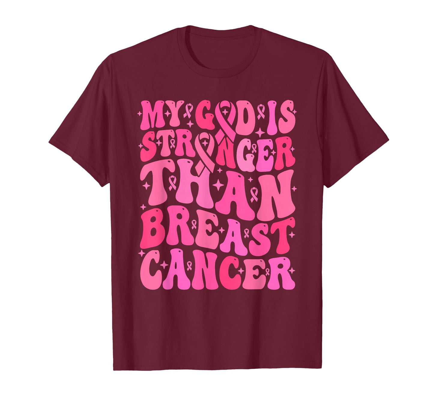 My God is Stronger Than Breast Cancer T-Shirt