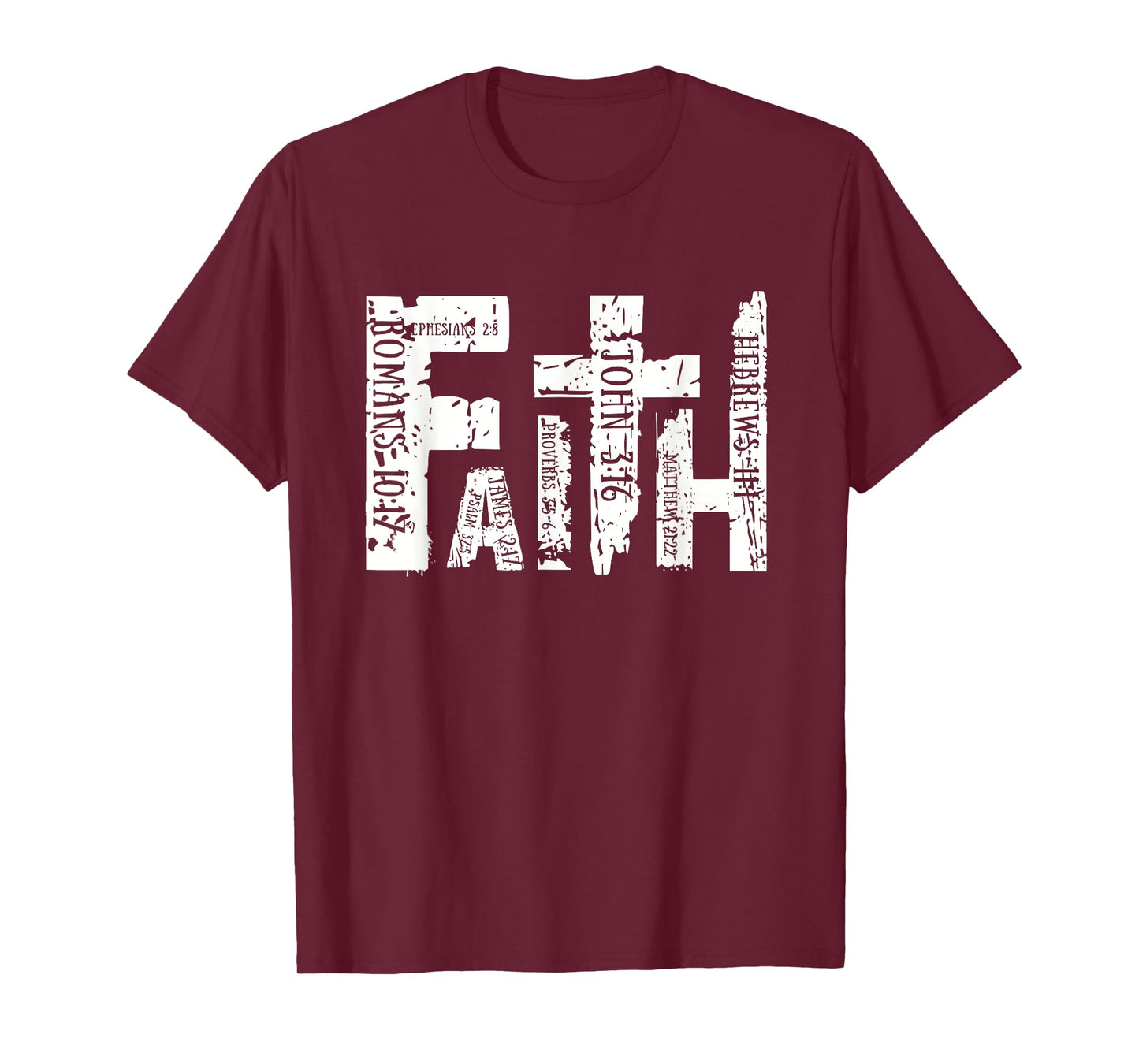 Retro Faith Religious Christian Cross Graphic For Men Women T-Shirt