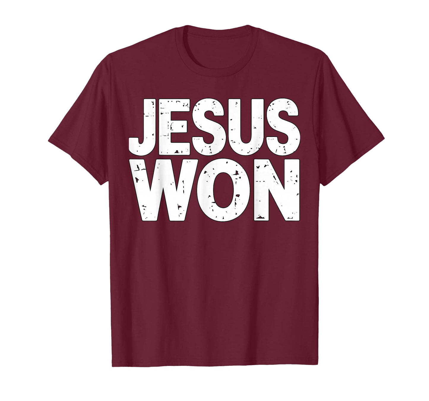 Jesus Won Christian Faith Religious T-Shirt