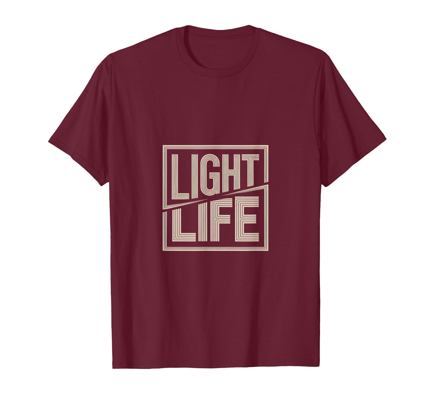 Christian Light Life Faith Message Gospel Verse T-Shirt