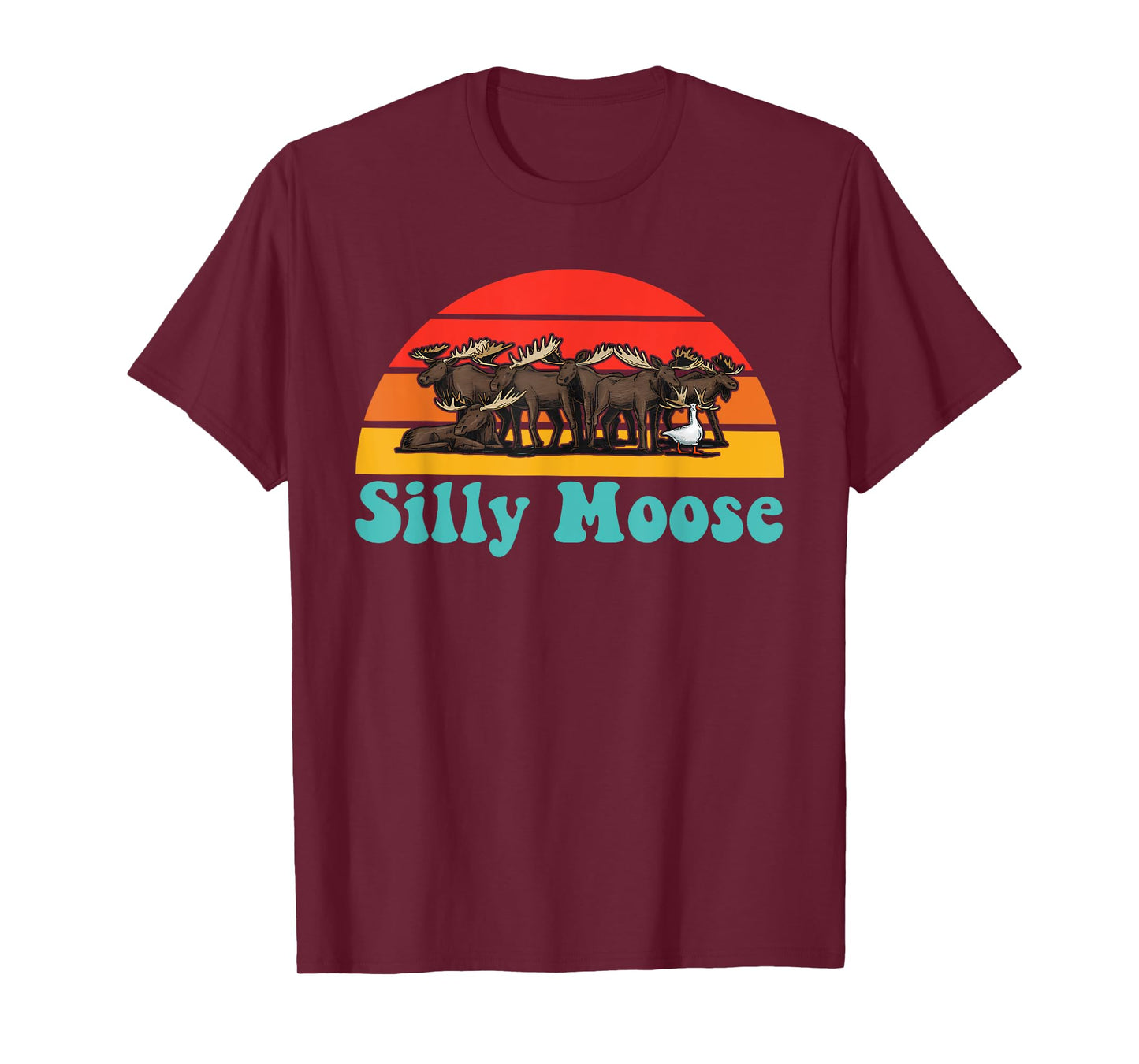 Silly Moose Retro Farm Lover Quote T-Shirt