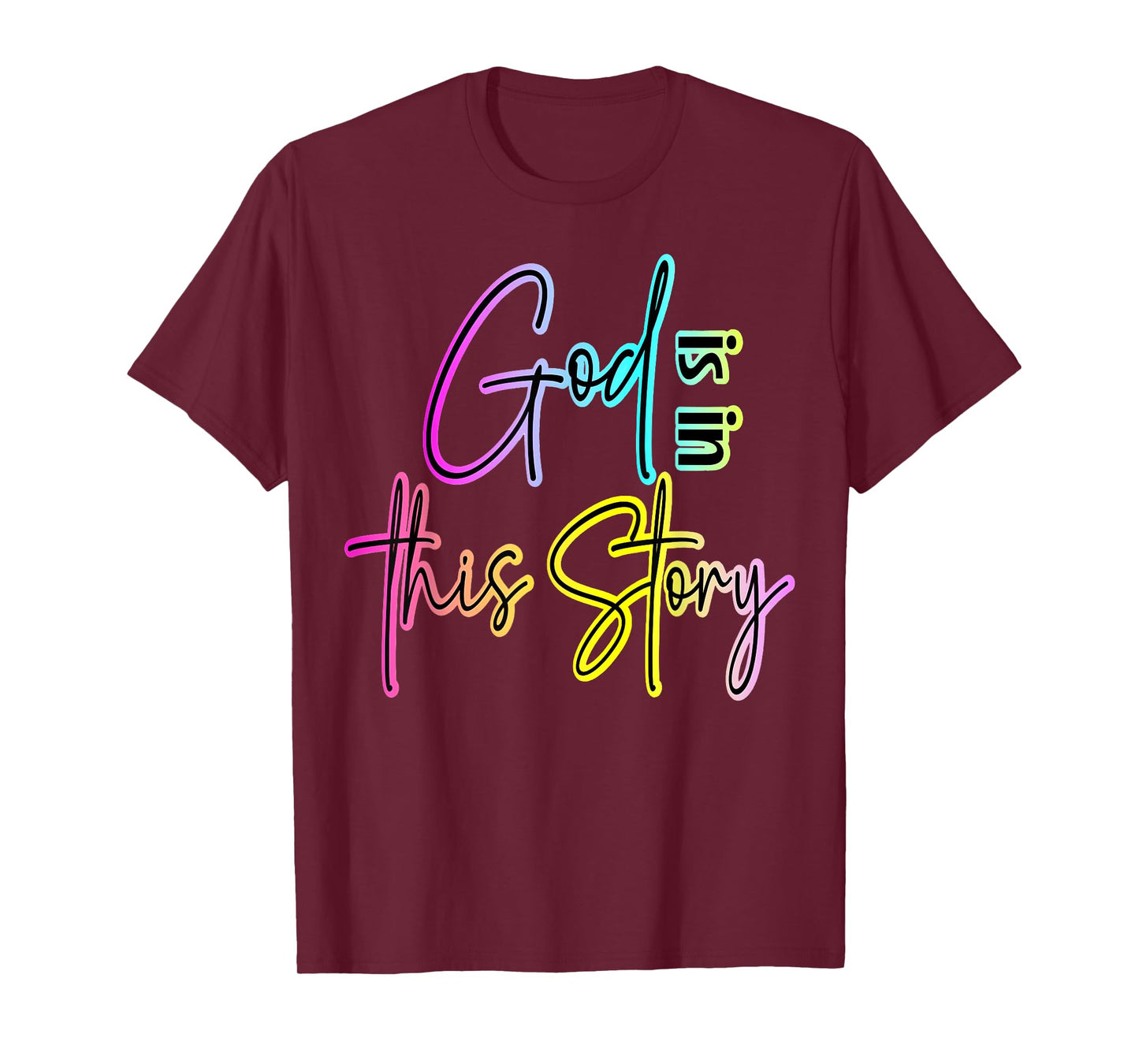 God is in This Story Worship Leader Gifts and Faith T-Shirt