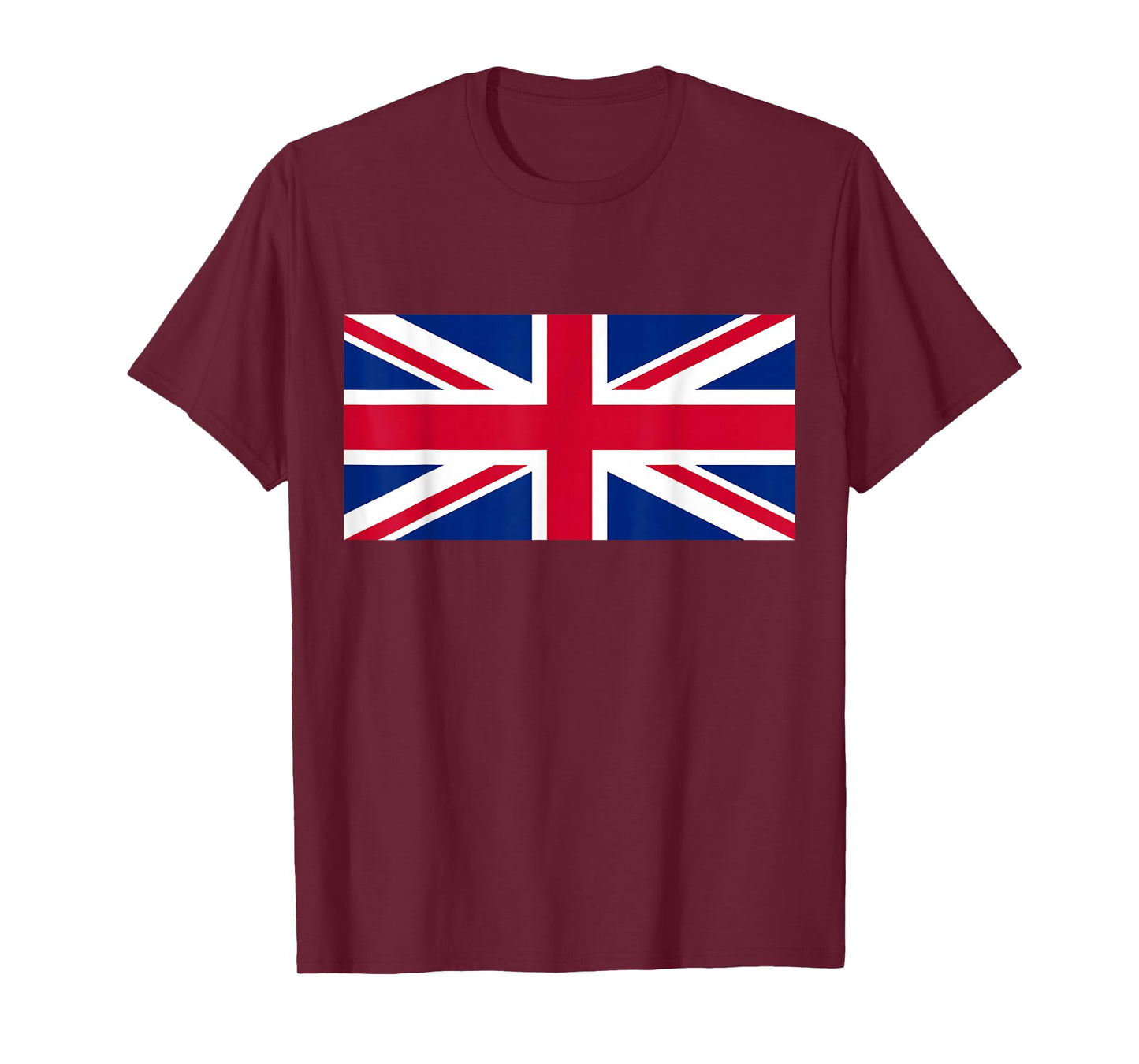 Red White Blue Royal British Union Jack Flag T-Shirt