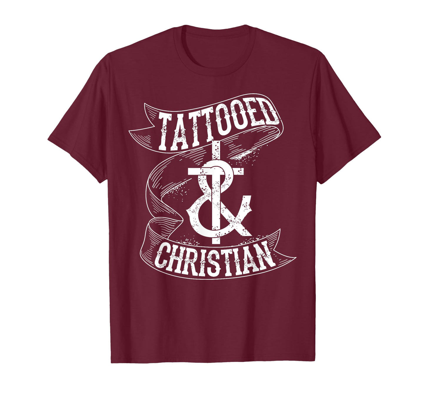 Cool Tattooed & Christian | Cute Inked Lover Believer Gift T-Shirt