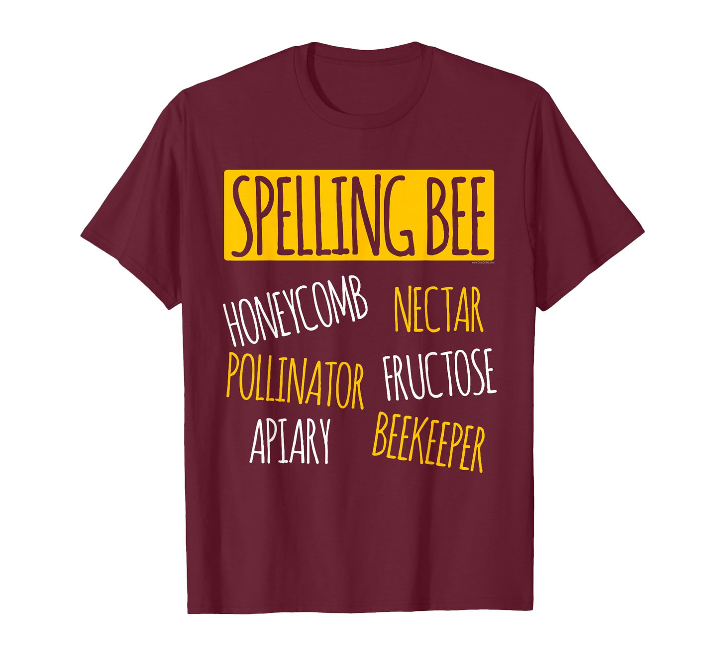 Spelling Bee Funny Halloween Pun Costume Beekeeper Teacher T-Shirt