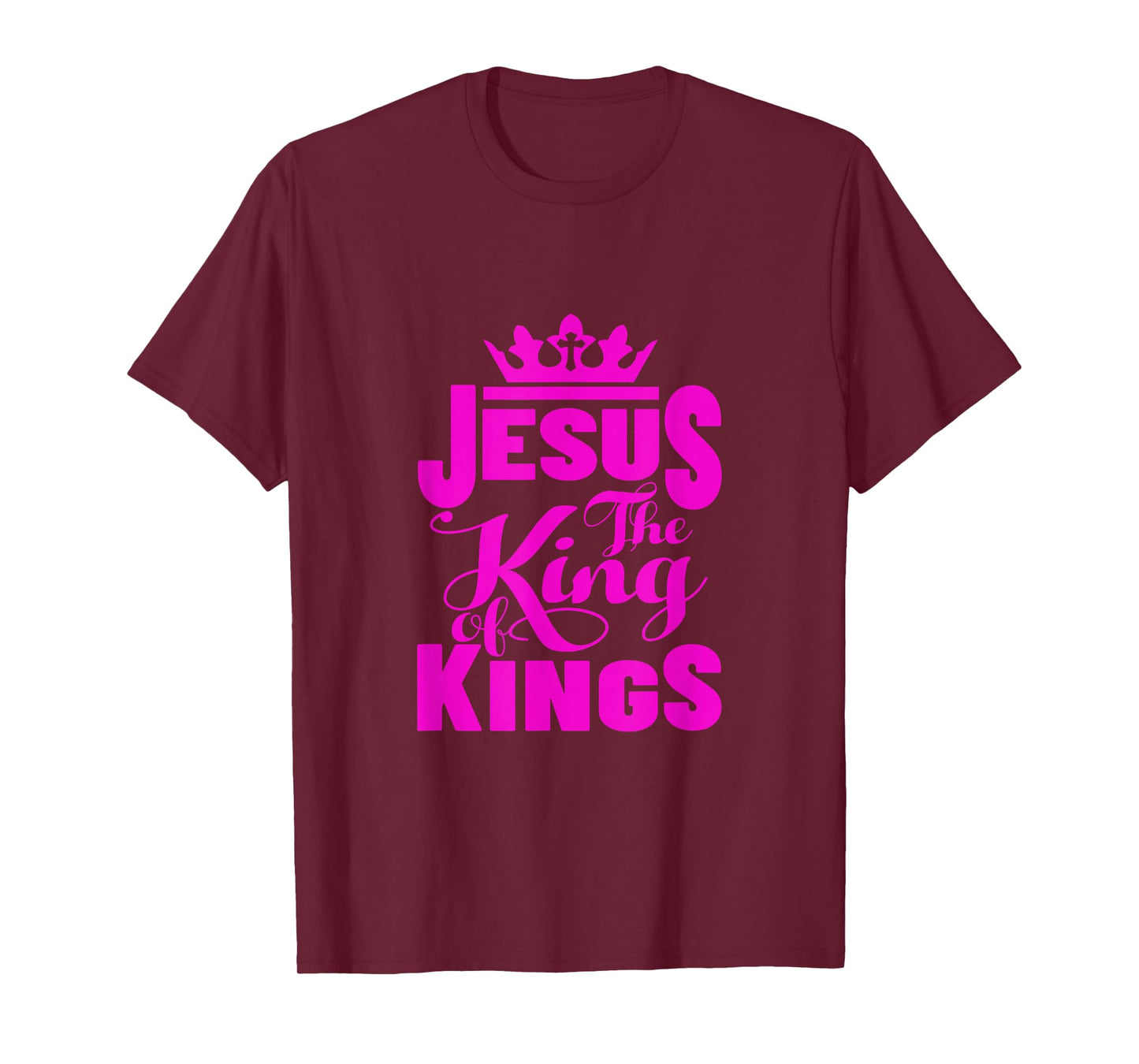 Jesus is My King – Bold Faith and Strength Design T-Shirt