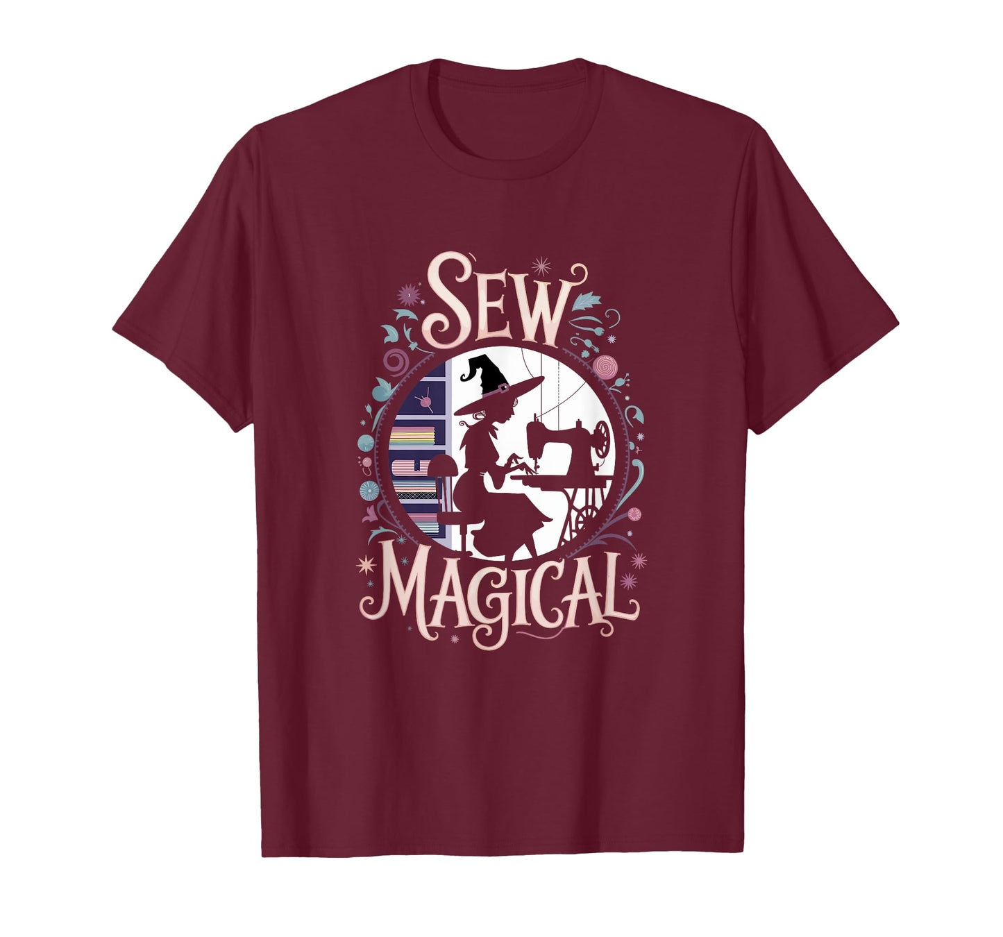 Sew Magical Funny Halloween Sewing T-Shirt