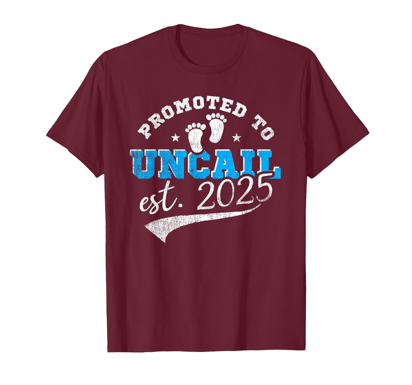 Promoted To Uncail 2025 New Irish Uncle Vintage T-Shirt