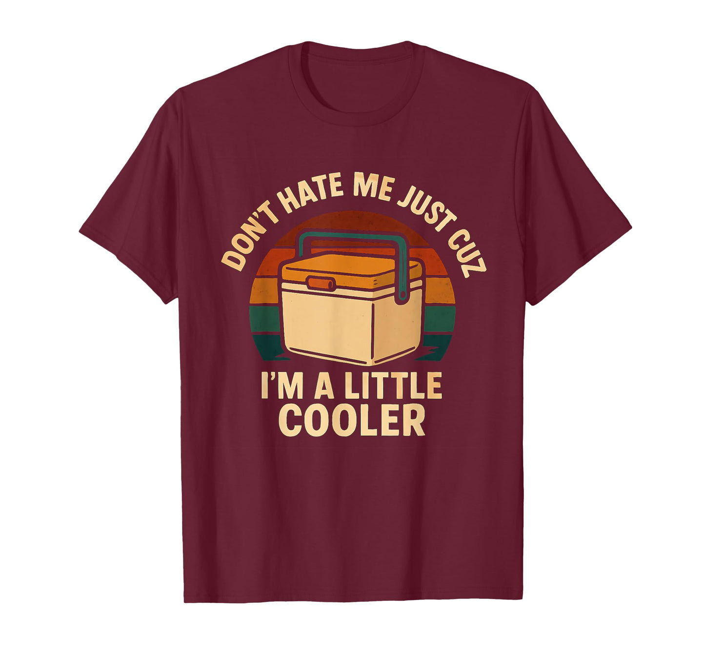 Don't Hate Me Just Cuz I'm A Little Cooler Funny Pun T-Shirt
