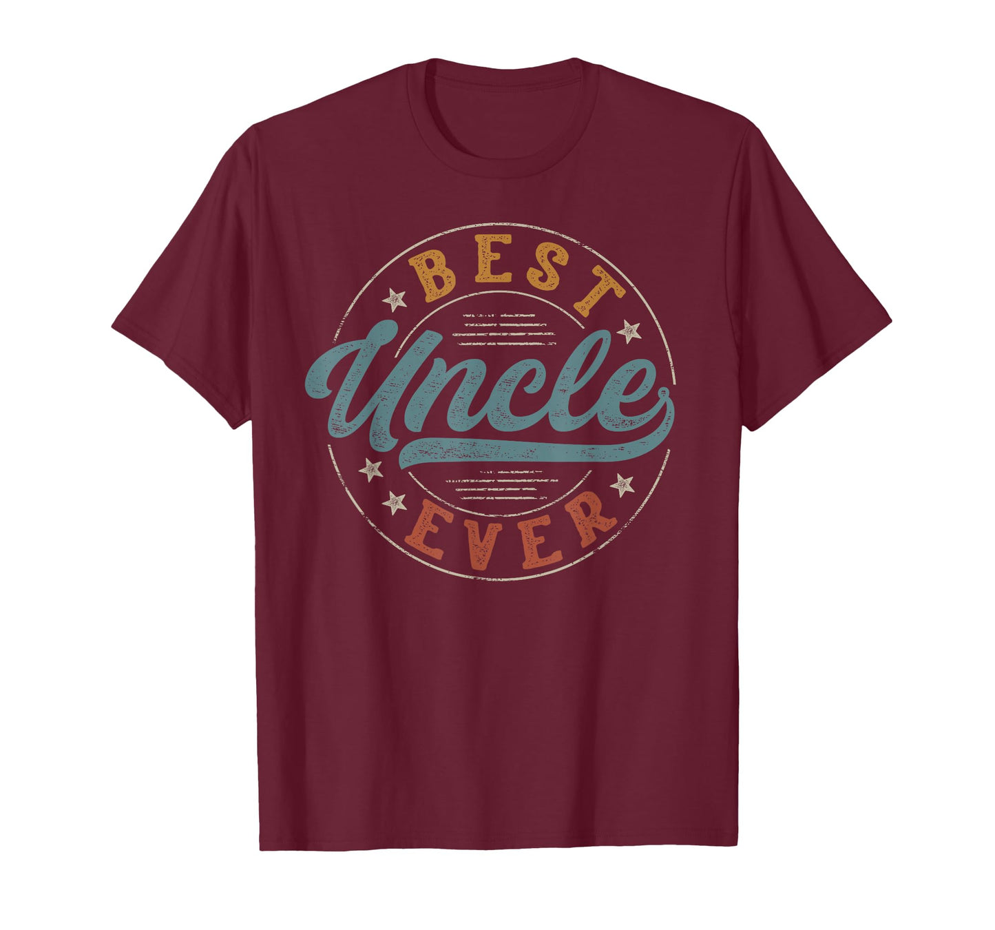 Best Uncle Ever Father's Day Uncle Gifts Vintage Emblem T-Shirt
