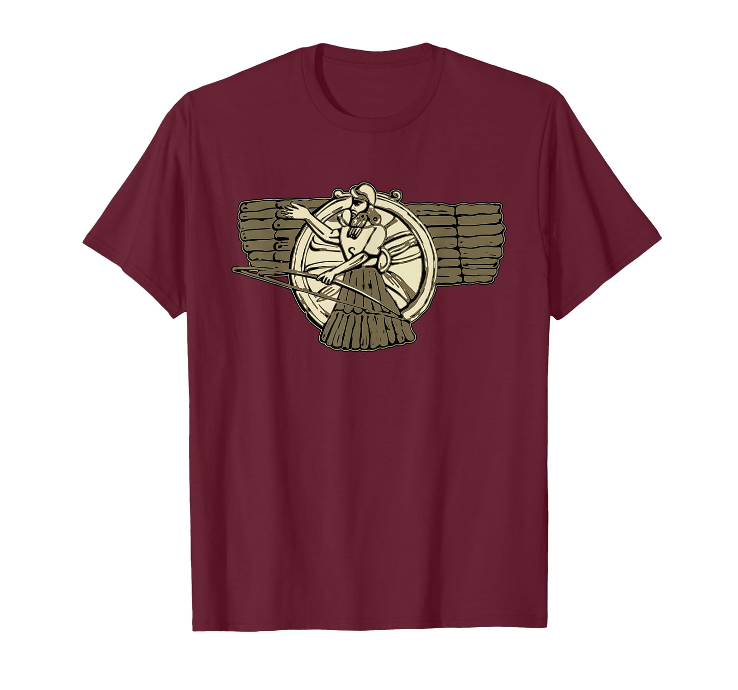 Ashur Supreme Deity Assyrian Emblem Mesopotamian T-Shirt