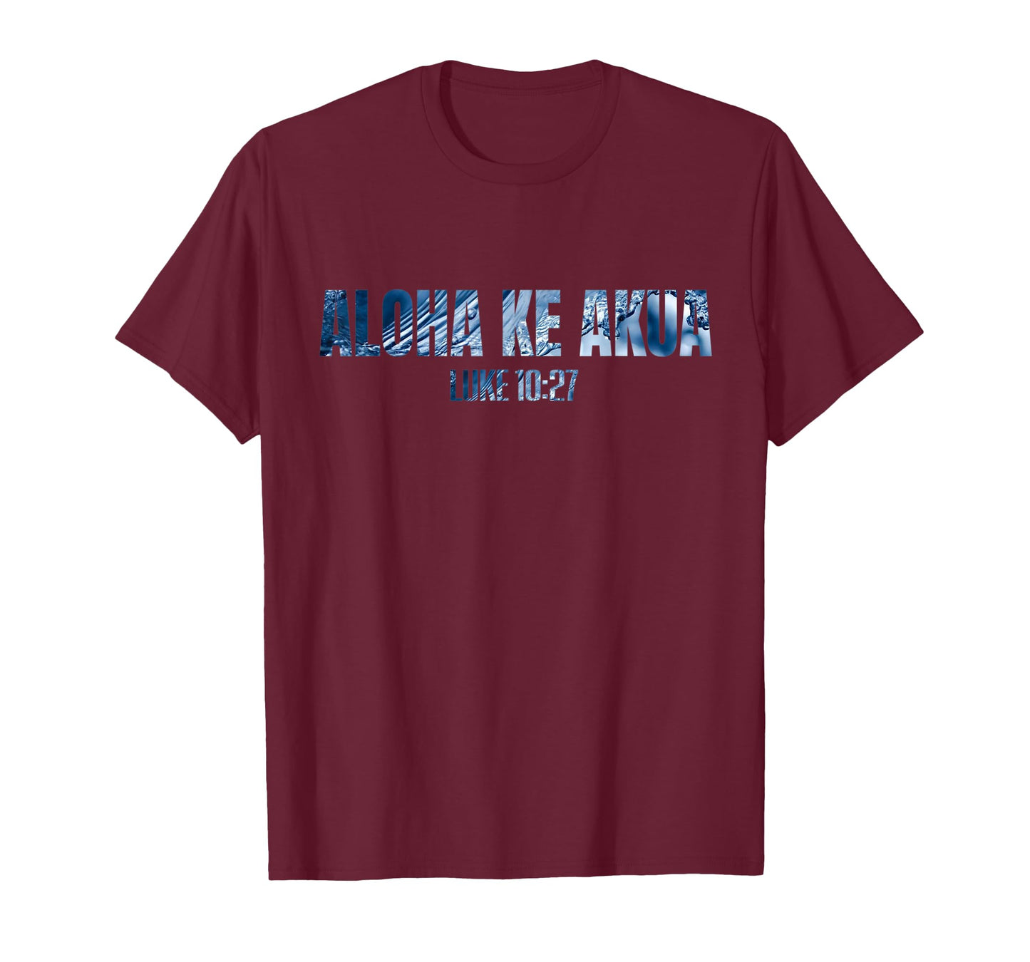 Inspiration Studios Christian Hawaiian Tees for Boys Men Women Aloha Ke Akua T-Shirt