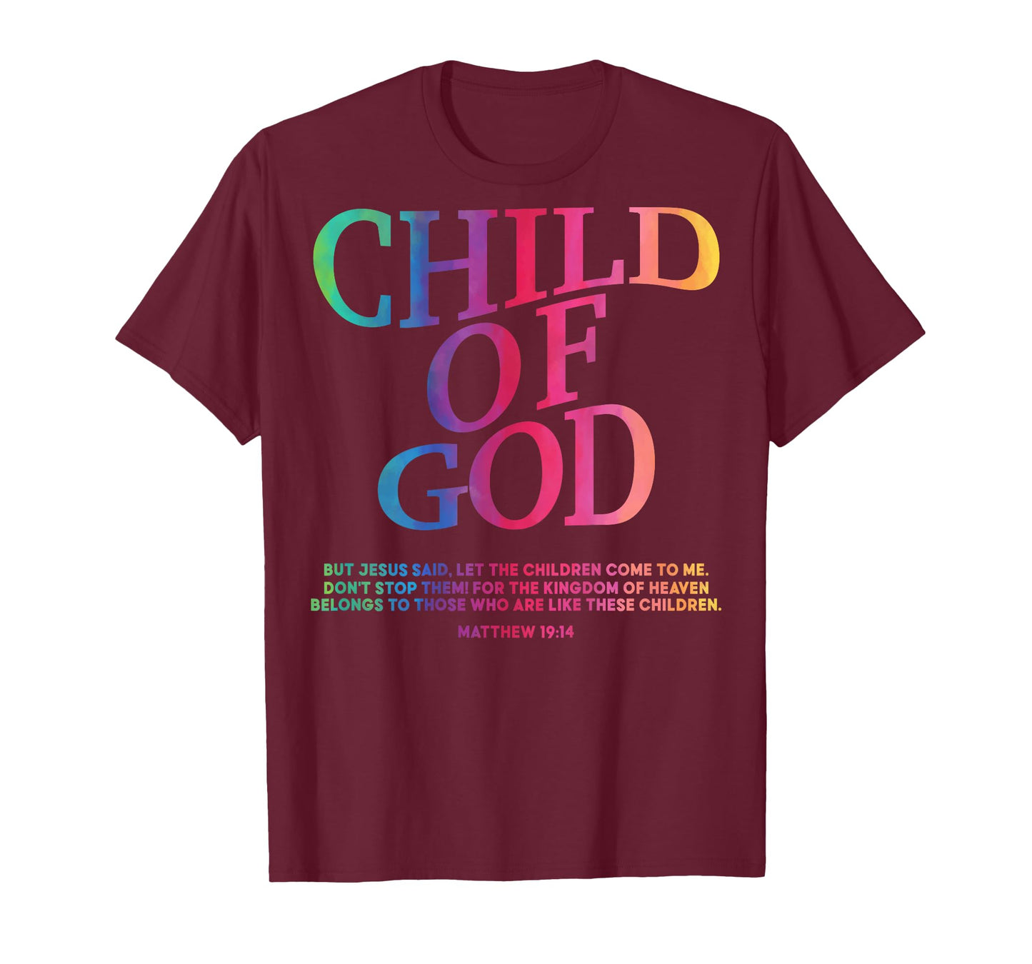 Toddler Boy Child Of God Christian Jesus Son Sister Brother T-Shirt