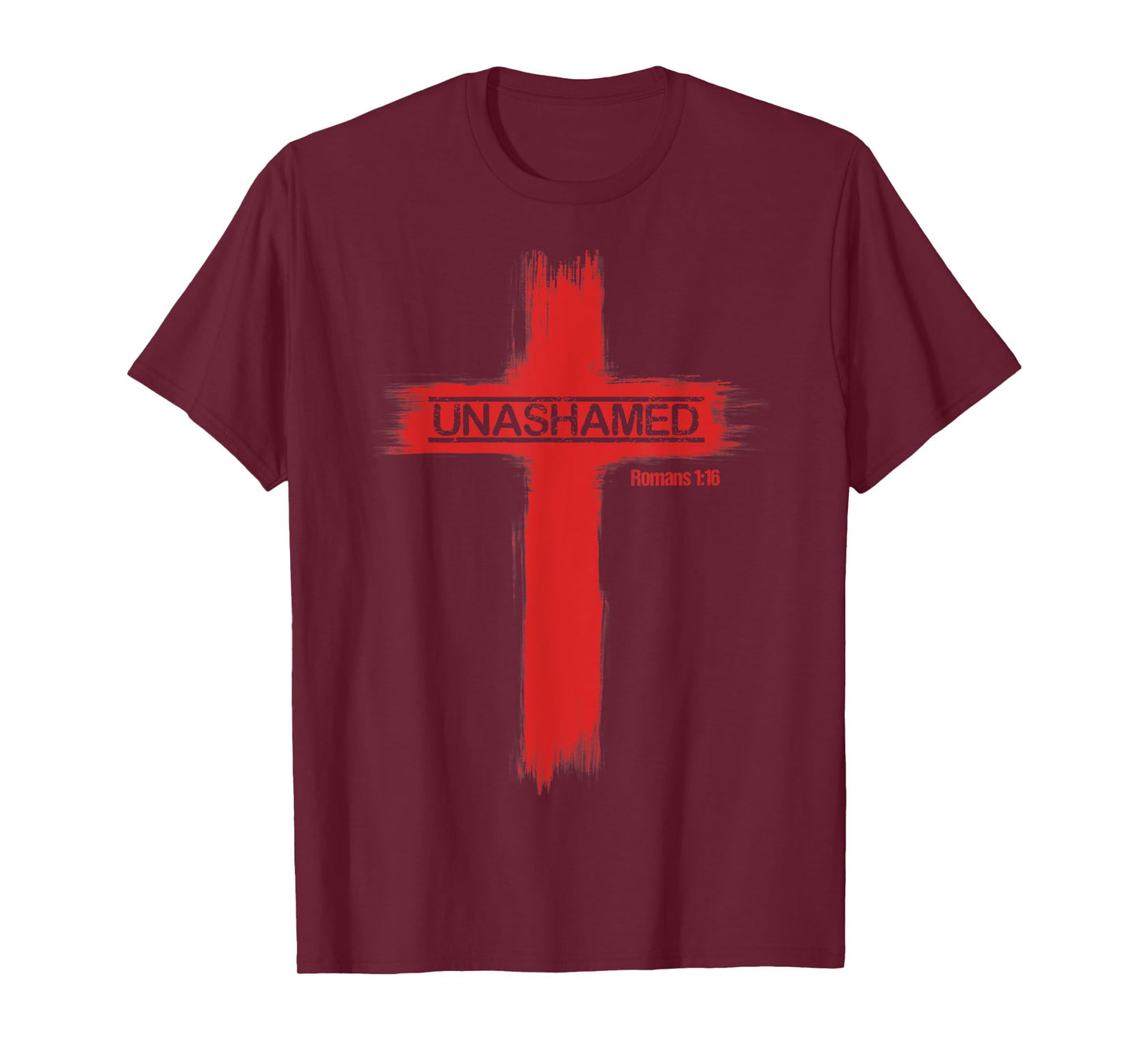Unashamed Christianity Romans 1:16 T-Shirt