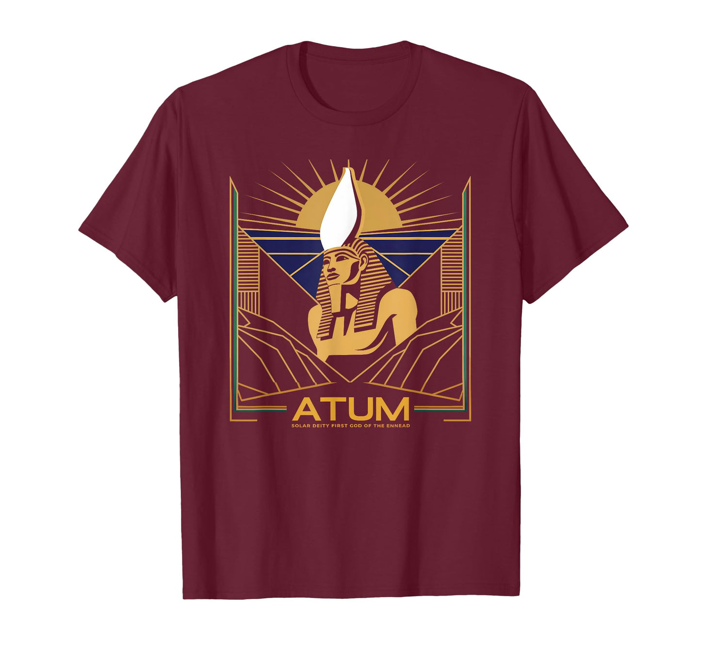Atum Ancient Egyptian Sun God Creator Solar Deity T-Shirt