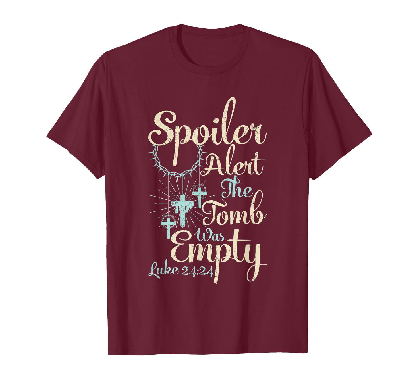 Easter Spoiler Alert Tomb Was Empty Christian Jesus T-Shirt
