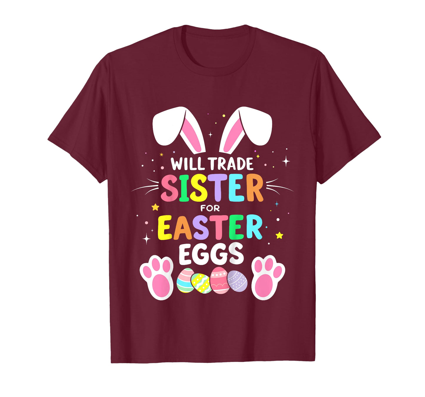 Kids Will trade sister for easter eggs funny boys toddler T-Shirt