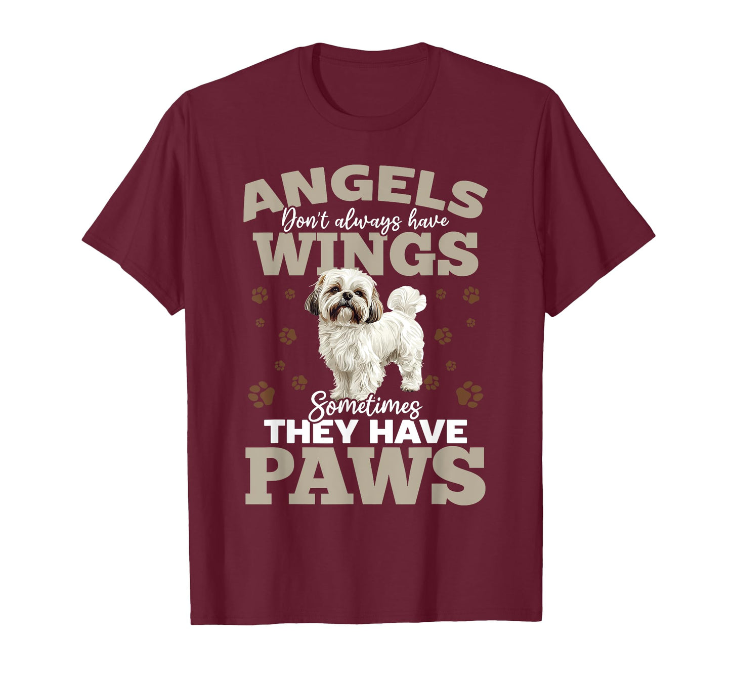 Shih Tzu Dog Owner T-Shirt for Men Women Kids