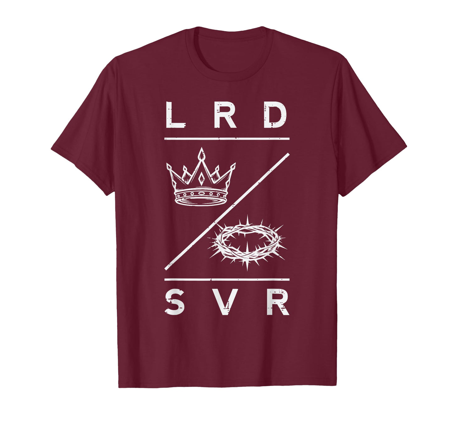 Lord Saviour Crown Christian God Jesus Bible Men Women Kids T-Shirt