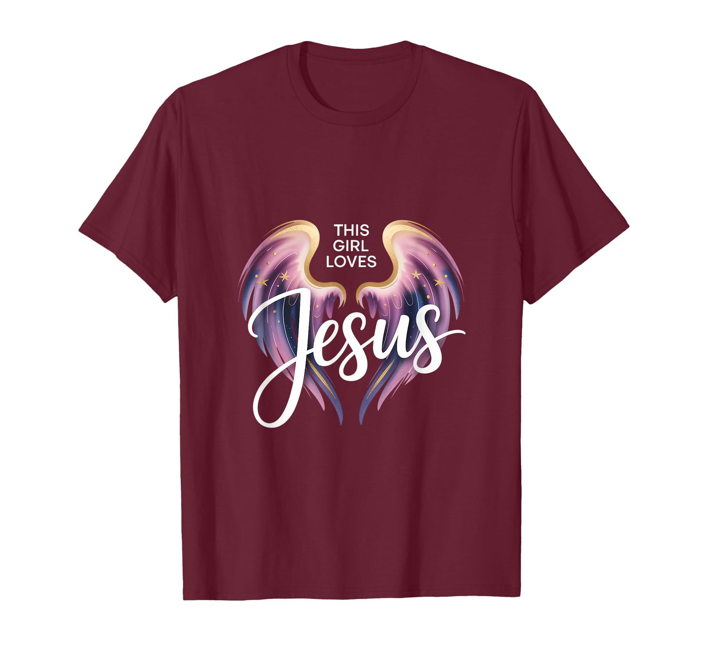 This Girl Loves Jesus Christian Girl Jesus T-Shirt