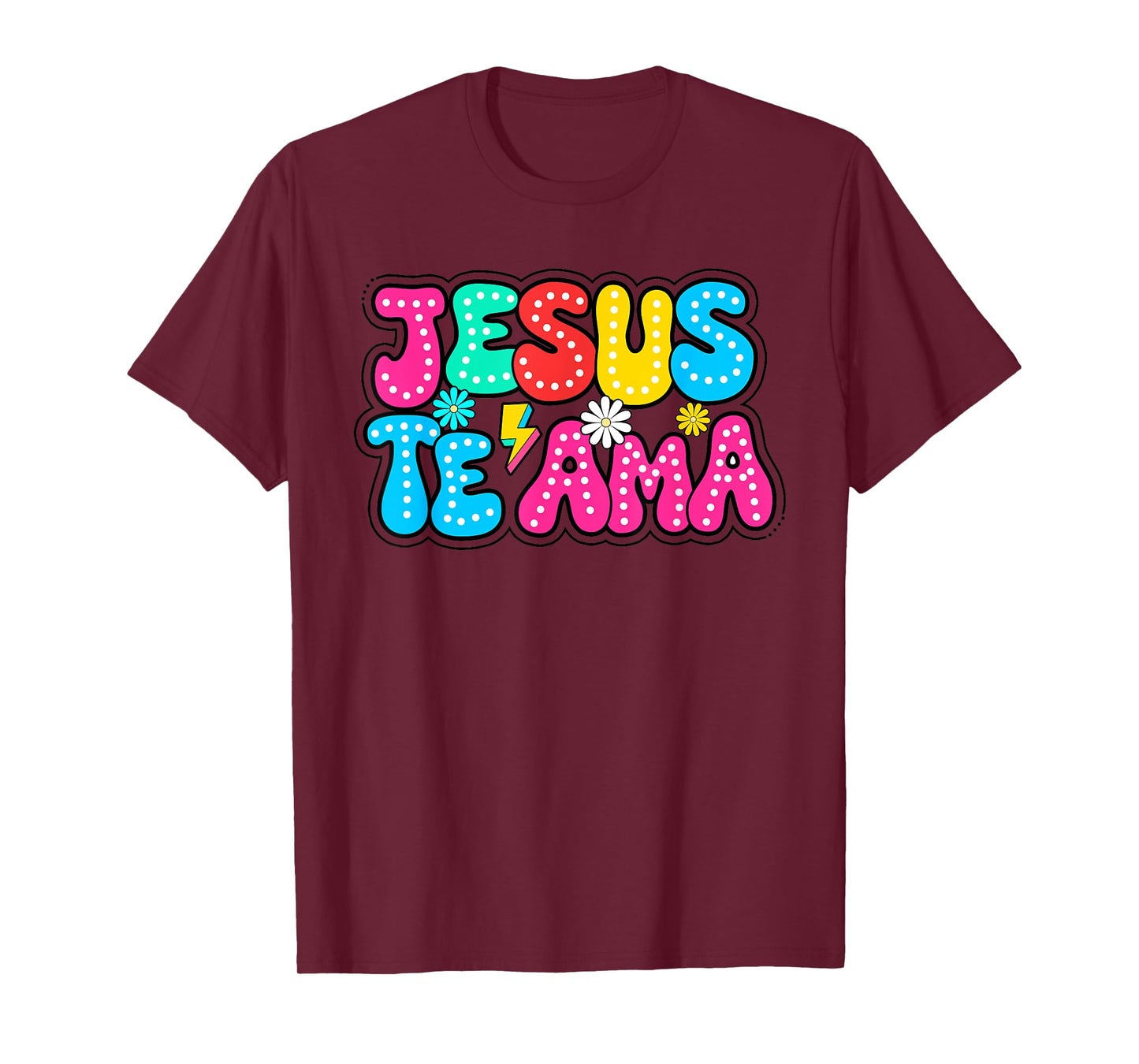 Espanol Spanish Christian Jesus Te Ama God Religious T-Shirt