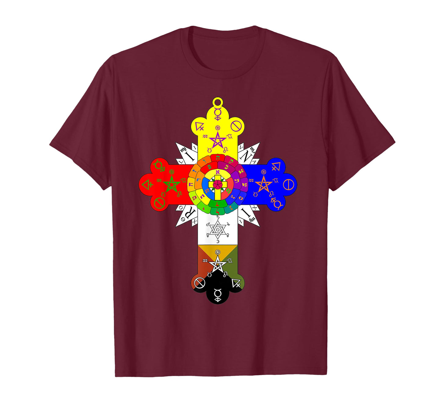 Rose Cross T Shirt T-Shirt